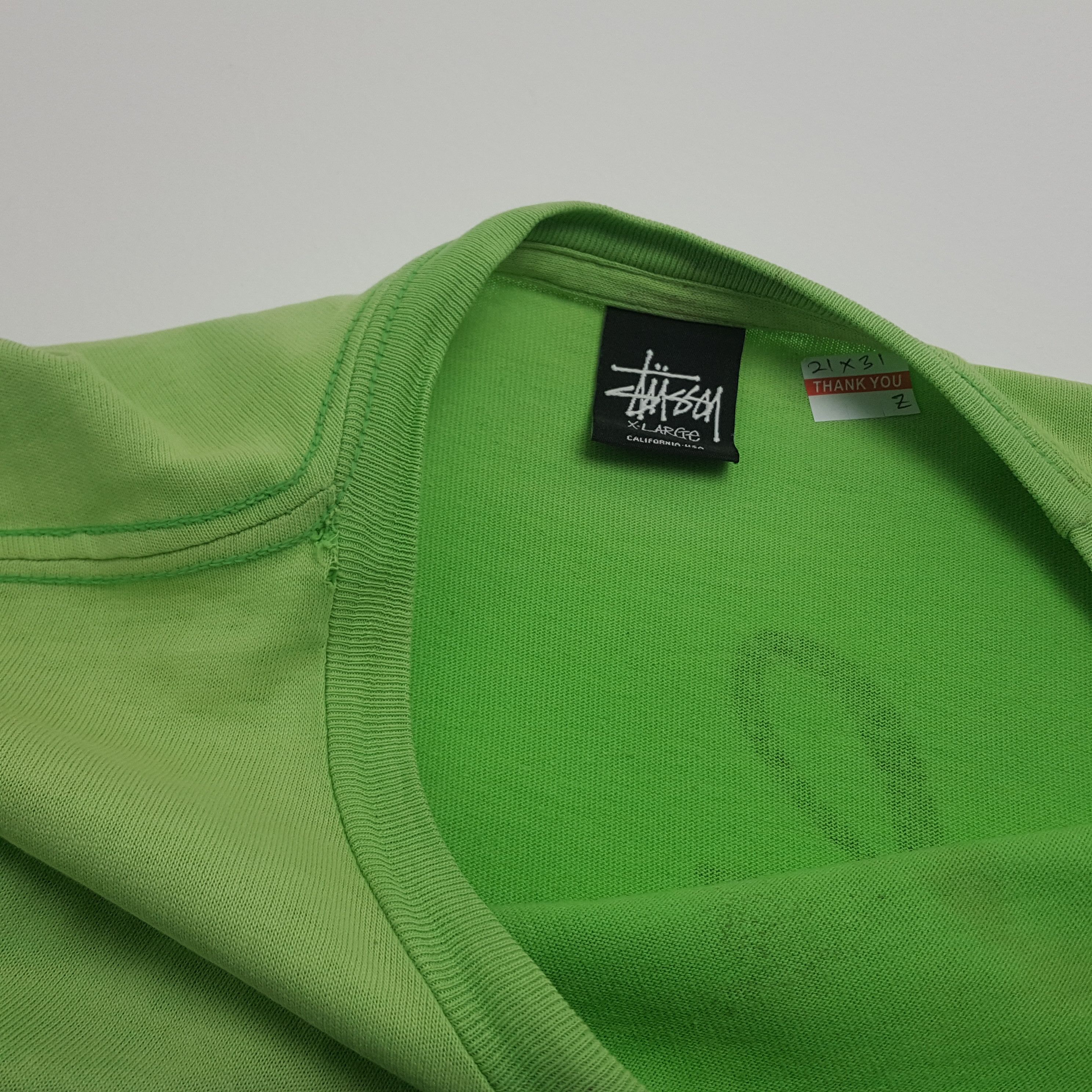 Stussy × Vintage Vintage STÜSSY big logo nice design t-shirt Size US L / EU 52-54 / 3 - 2 Thumbnail
