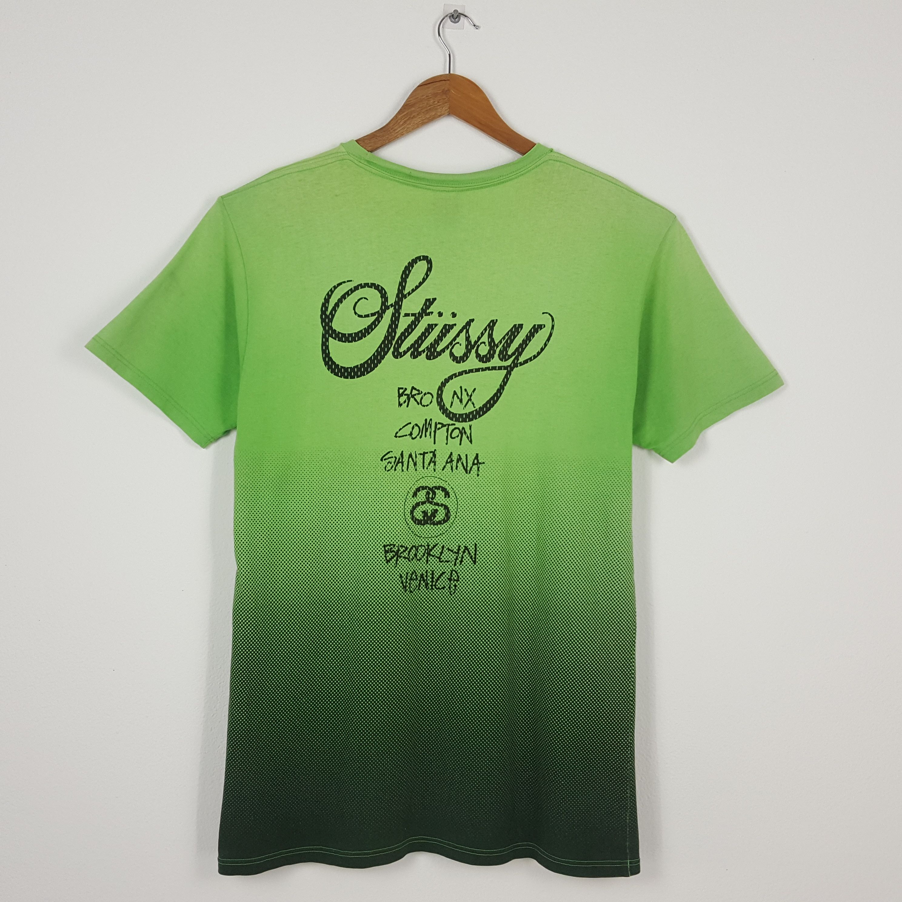 Stussy × Vintage Vintage STÜSSY big logo nice design t-shirt Size US L / EU 52-54 / 3 - 4 Thumbnail