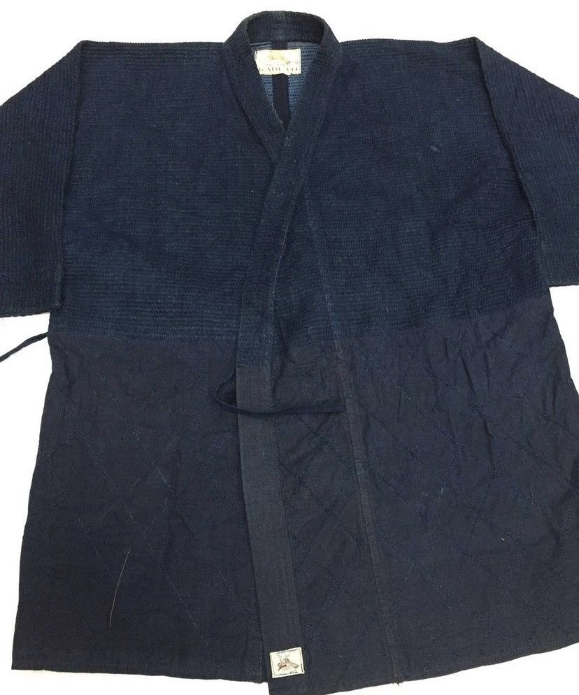 Blue Blue Japan Vintage Dyen kimono Japan Indigo style Visvim kapital desgin Size US L / EU 52-54 / 3 - 7 Thumbnail