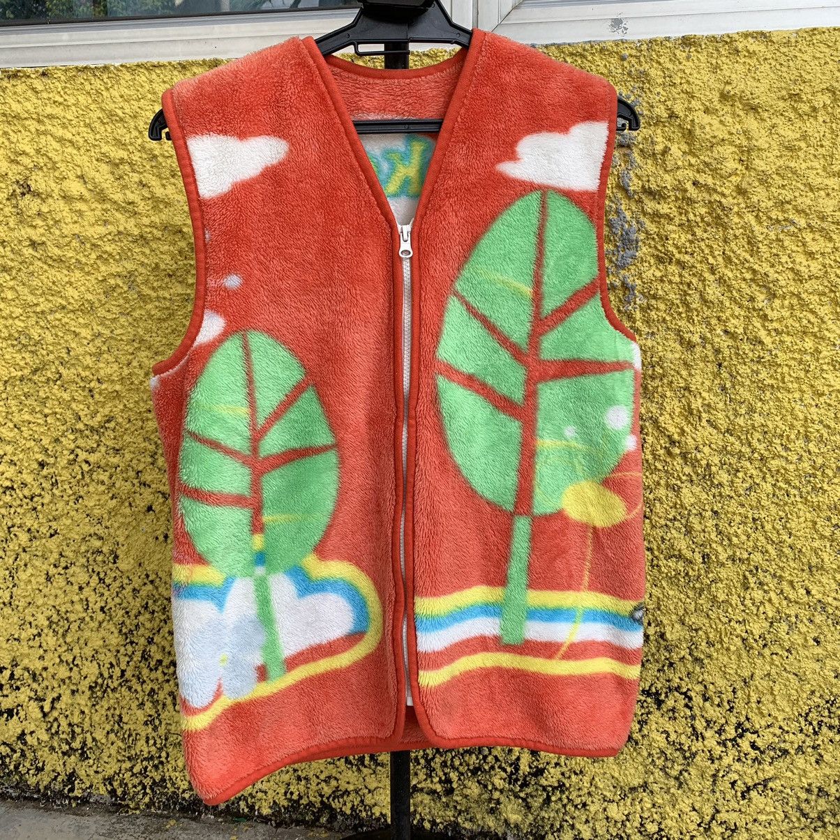 Disney × Mickey Mouse Mickey & Minnie Mouse fleece vest jacket Size US M / EU 48-50 / 2 - 2 Thumbnail