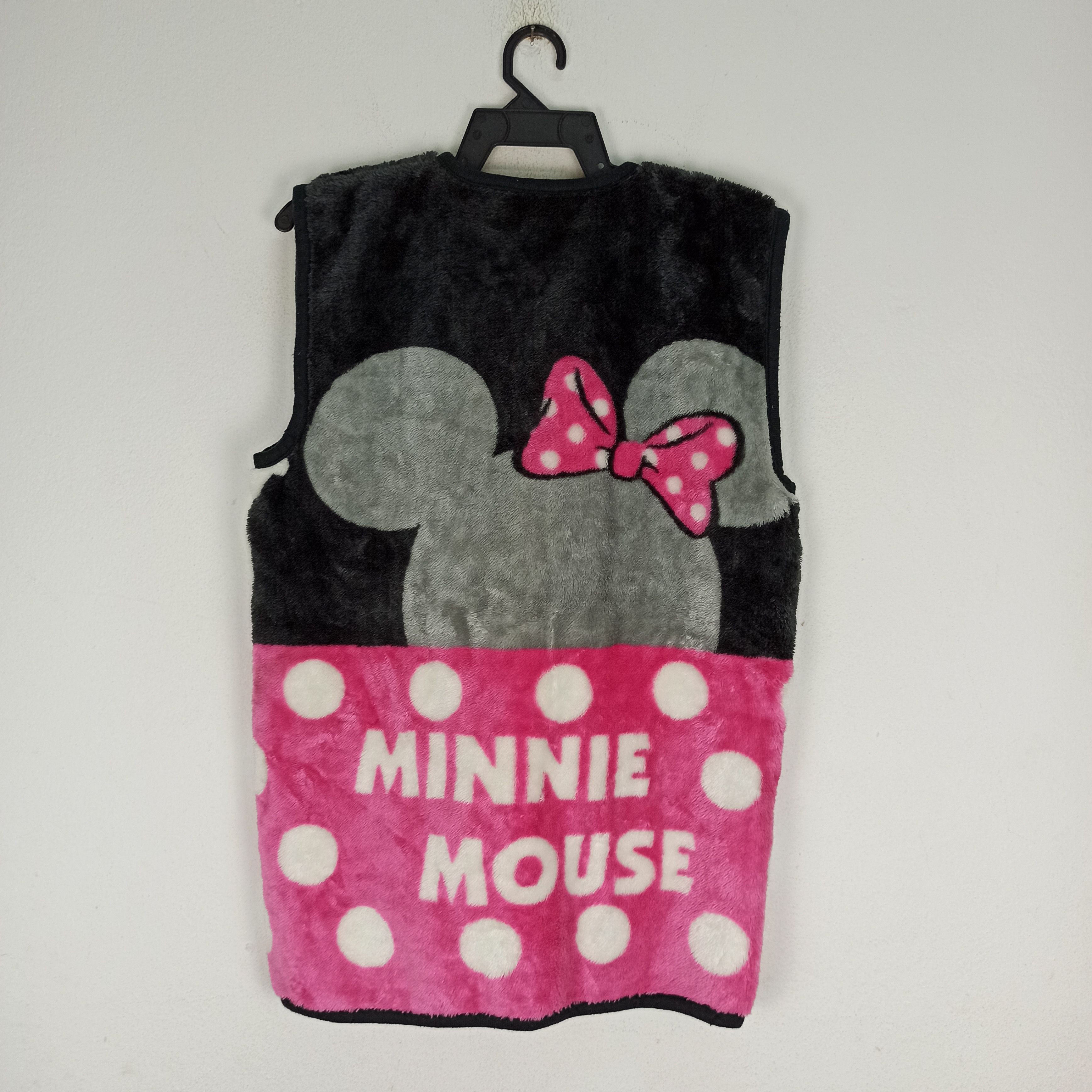 Disney × Mickey Mouse 🔥STEALS🔥 Rare Disney Minnie Mouse Vest Fleece Size US M / EU 48-50 / 2 - 1 Thumbnail