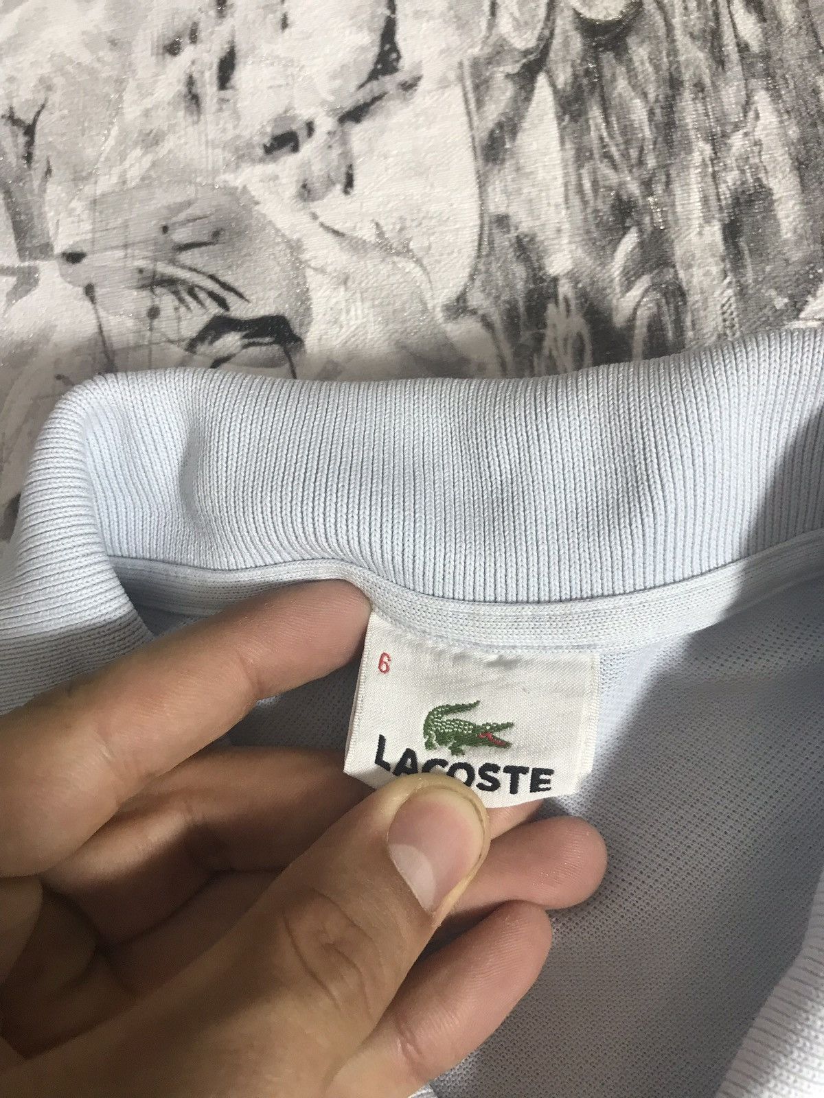 Lacoste Vintage Lacoste polo Size US XL / EU 56 / 4 - 4 Thumbnail