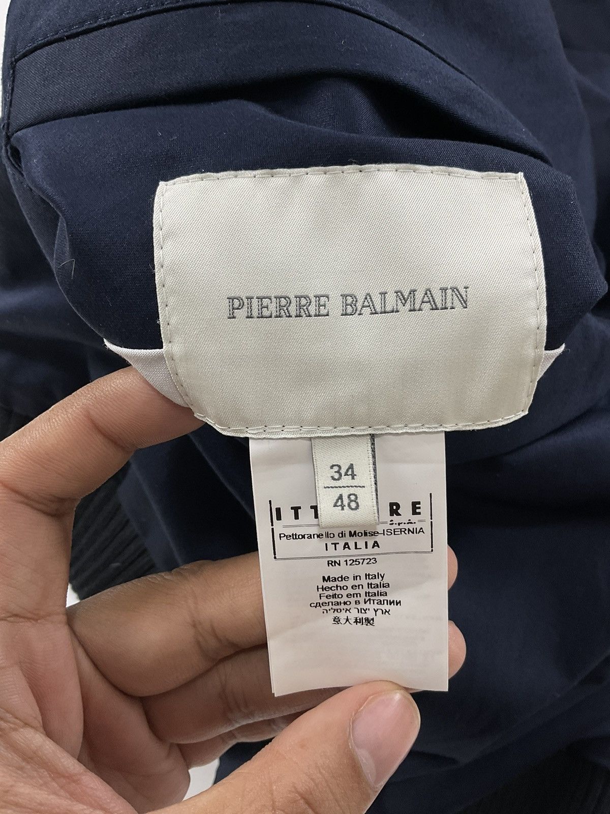 Balmain Balmain - Pierre Balmain Reversible Bomber Jacket Size US M / EU 48-50 / 2 - 13 Thumbnail