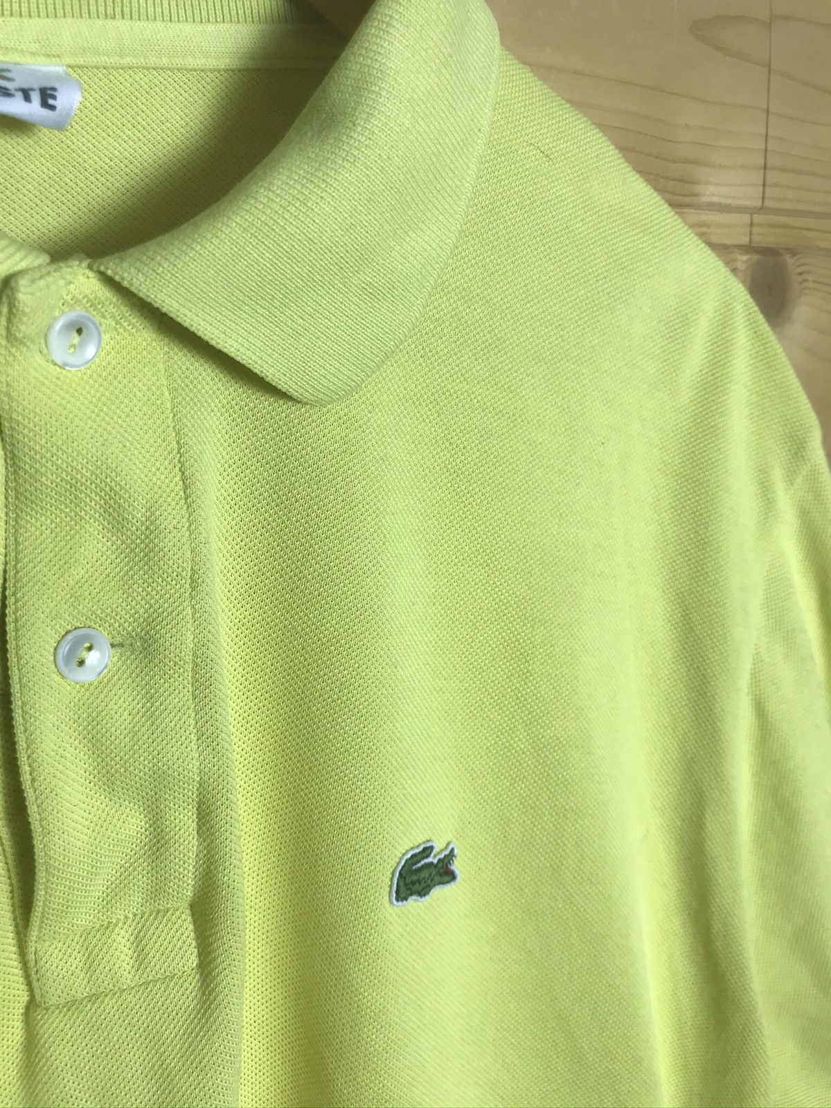Lacoste Vintage Lacoste polo Size US XL / EU 56 / 4 - 2 Thumbnail