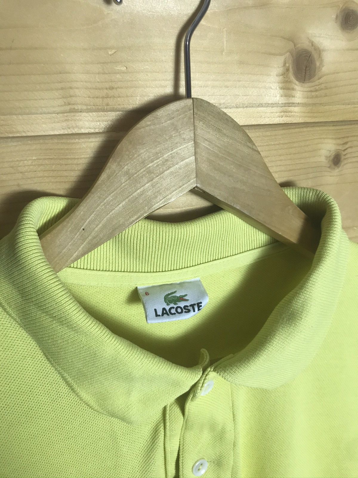 Lacoste Vintage Lacoste polo Size US XL / EU 56 / 4 - 3 Thumbnail