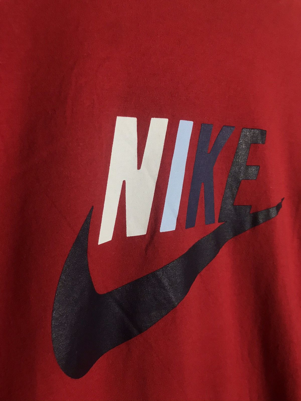 Vintage Vintage Nike big logo t-shirt Size US L / EU 52-54 / 3 - 2 Thumbnail