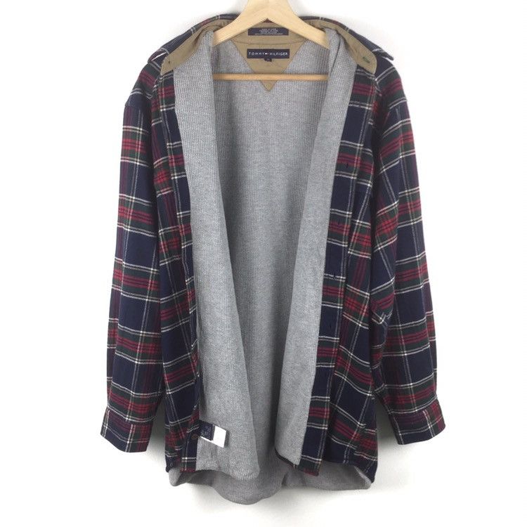 Tommy Hilfiger shirt button up double layer