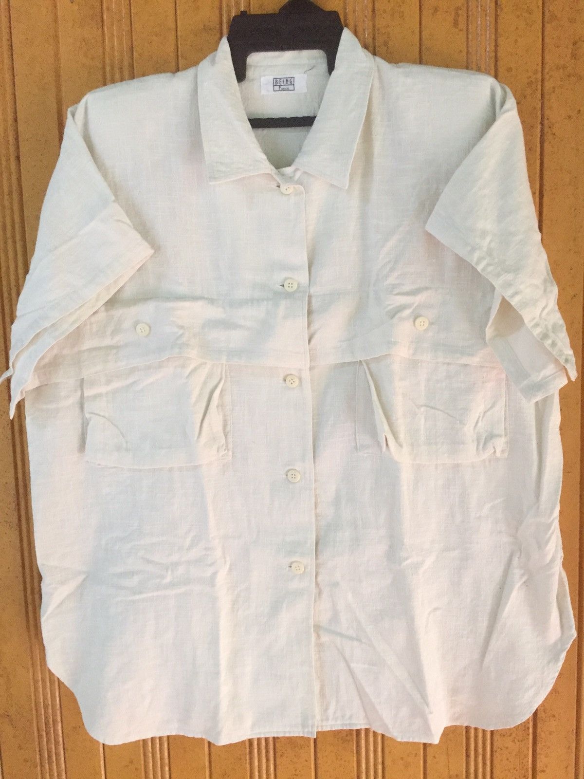 Hoodlamb × Japanese Brand Being fusion material hemp Size US L / EU 52-54 / 3 - 1 Thumbnail