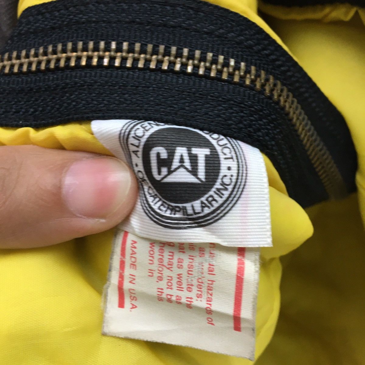 Caterpillar Vintage CATERPILLAR Denime Workers Jacket Size US L / EU 52-54 / 3 - 12 Thumbnail
