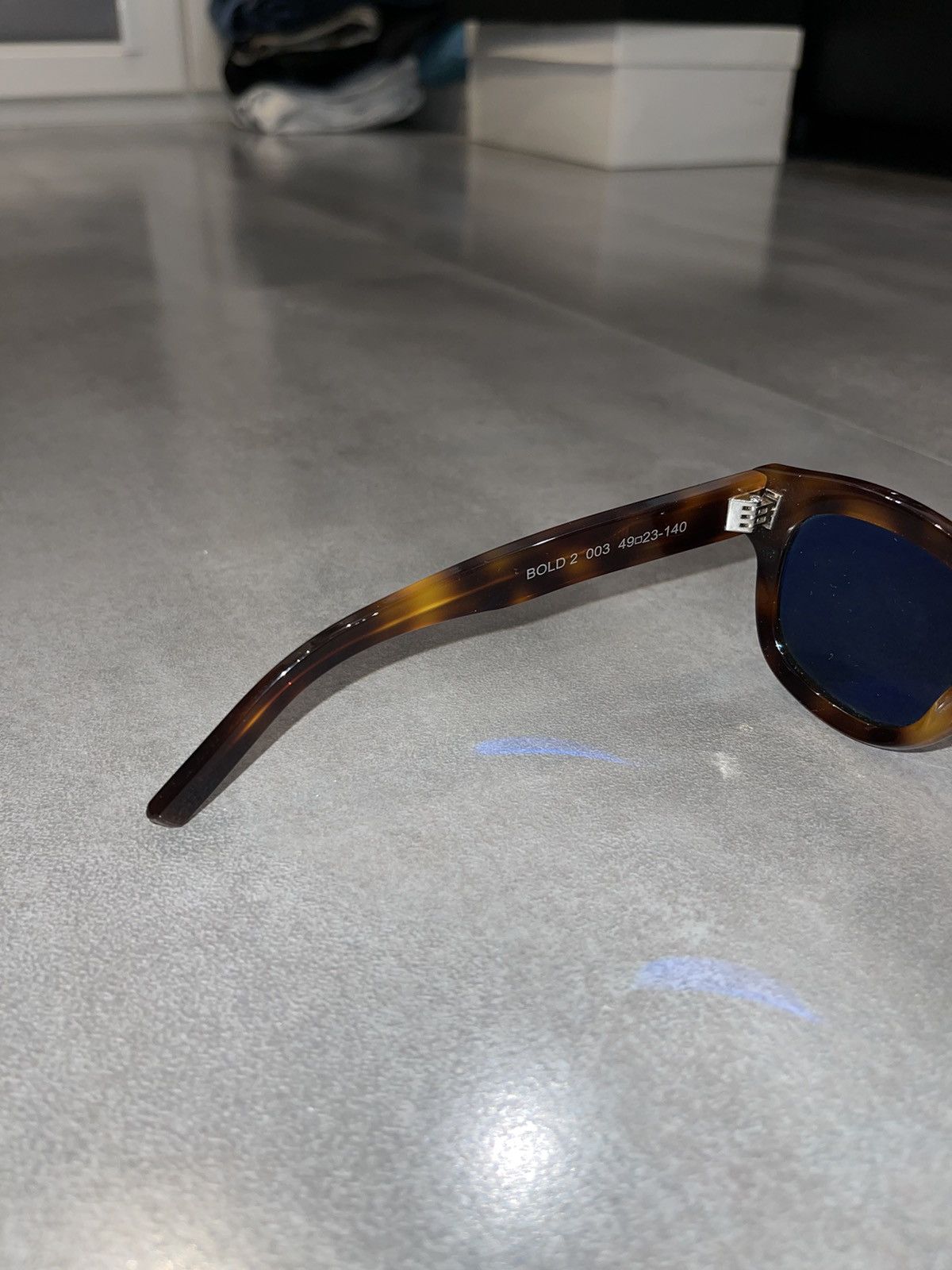 Saint Laurent Paris Saint Laurent Paris Bold 2 Brown Sunglasses Size ONE SIZE - 11 Thumbnail