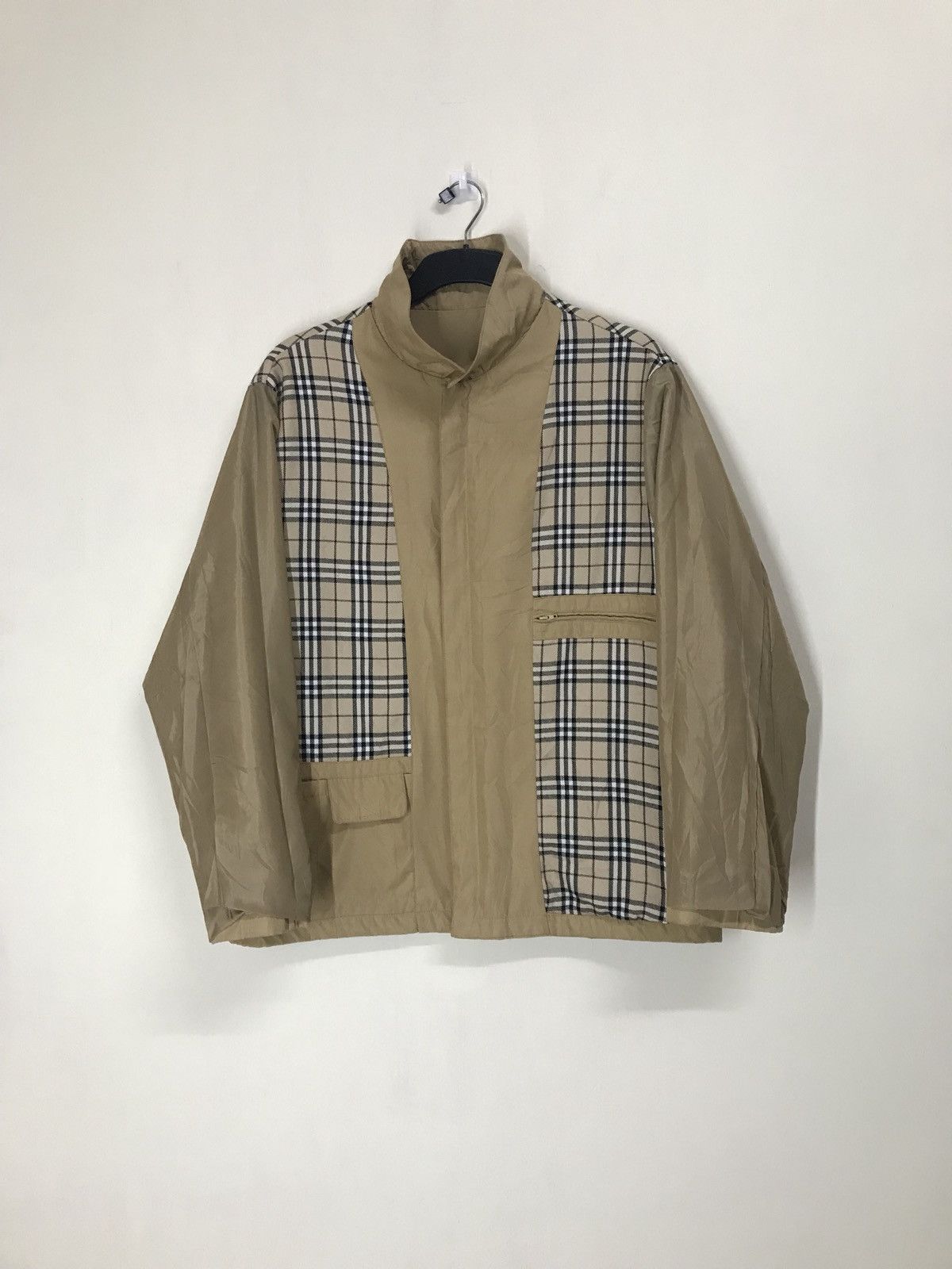 Burberry BURBERRY CHECKERED JACKET NYLON RARE Size US M / EU 48-50 / 2 - 3 Thumbnail