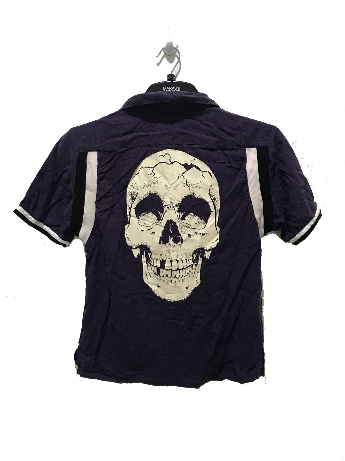 Hysteric Glamour HYSTERIC GLAMOUR BOWLING RAYON PUNK STYLE SHIRT BONDAGE Size US S / EU 44-46 / 1 - 1 Thumbnail