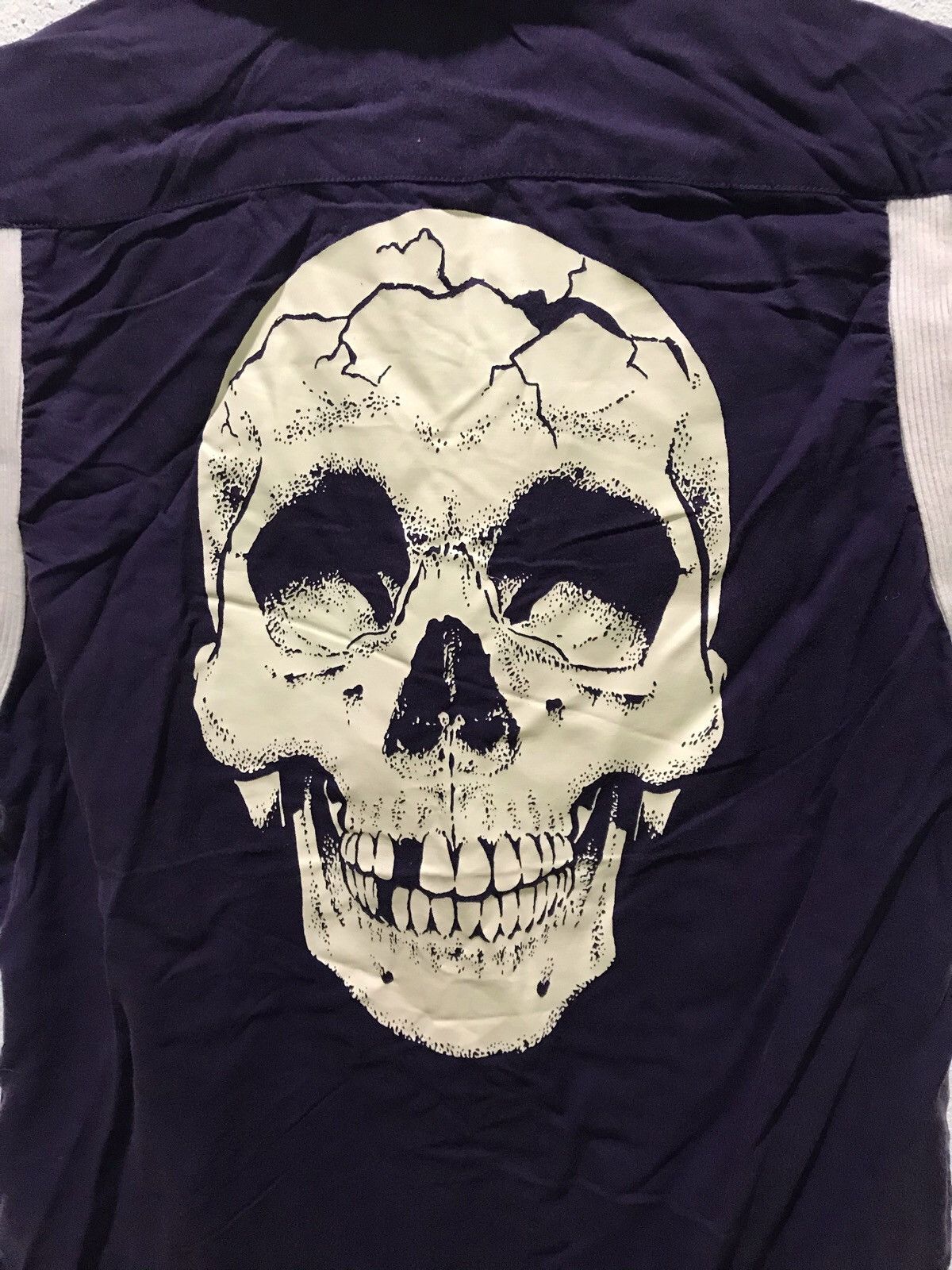 Hysteric Glamour HYSTERIC GLAMOUR BOWLING RAYON PUNK STYLE SHIRT BONDAGE Size US S / EU 44-46 / 1 - 3 Thumbnail
