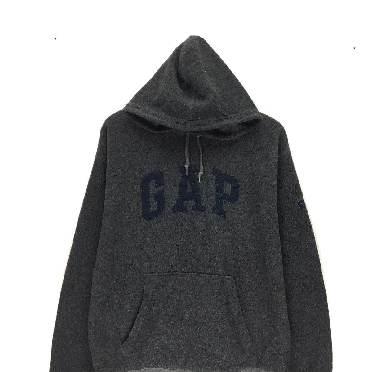 Gap GAP Grey Hooded Fleece Size US M / EU 48-50 / 2 - 2 Thumbnail