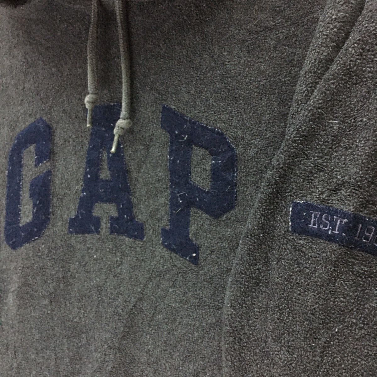 Gap GAP Grey Hooded Fleece Size US M / EU 48-50 / 2 - 4 Thumbnail