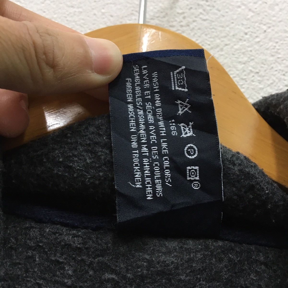 Gap GAP Grey Hooded Fleece Size US M / EU 48-50 / 2 - 9 Thumbnail