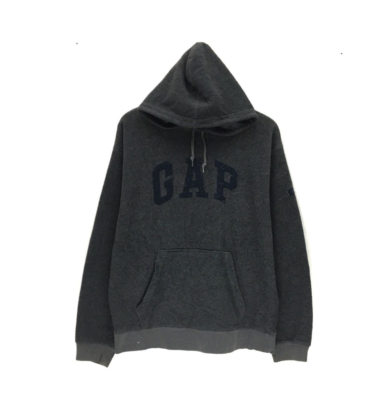 Gap GAP Grey Hooded Fleece Size US M / EU 48-50 / 2 - 1 Thumbnail