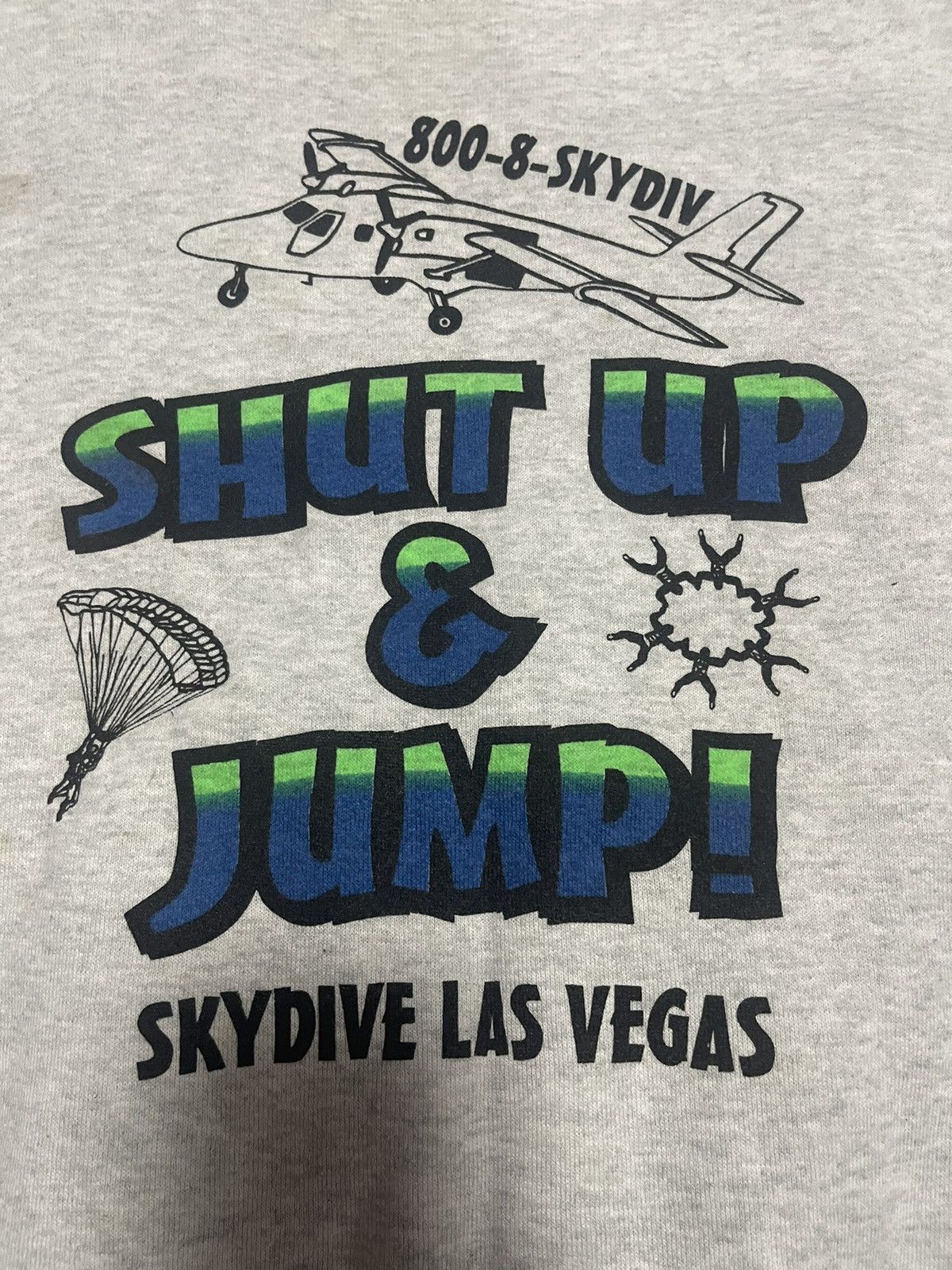 Vintage VINTAGE SHUT UP 90s SWEATSHIRT Size US L / EU 52-54 / 3 - 4 Thumbnail
