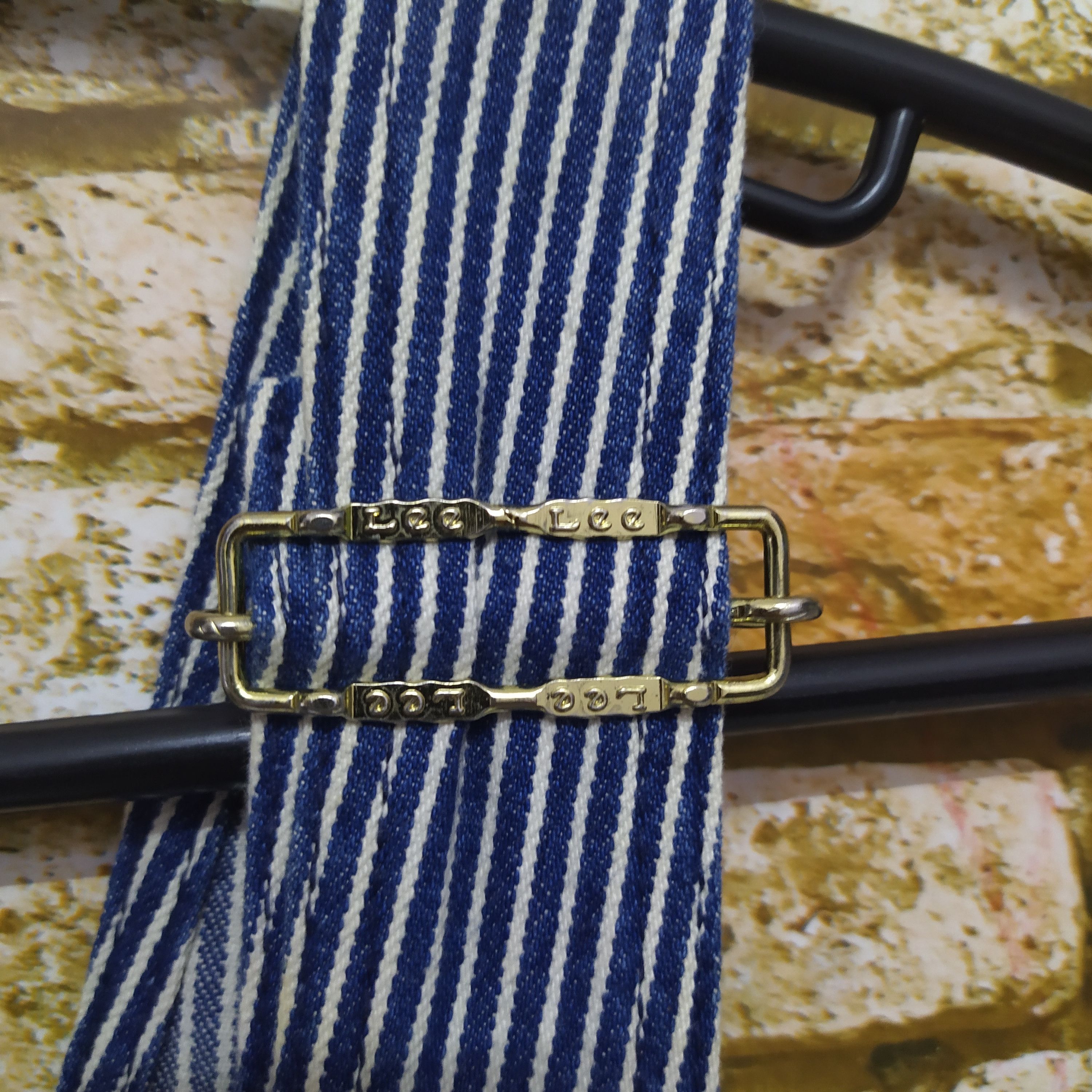 Lee VTG LEE HICKORY STRIPE DENIM OVERALS (D15) w32 Size US 32 / EU 48 - 4 Thumbnail
