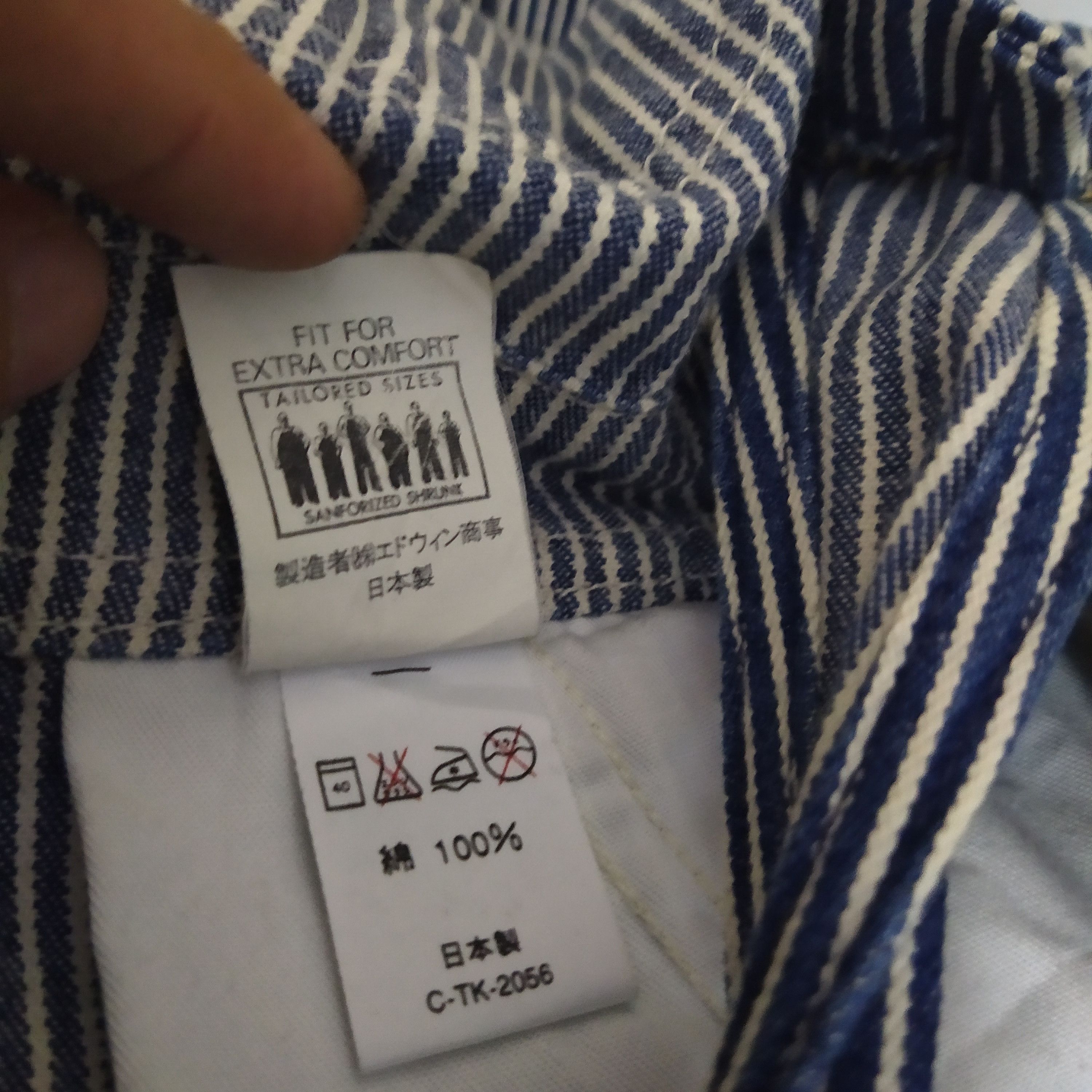 Lee VTG LEE HICKORY STRIPE DENIM OVERALS (D15) w32 Size US 32 / EU 48 - 11 Thumbnail