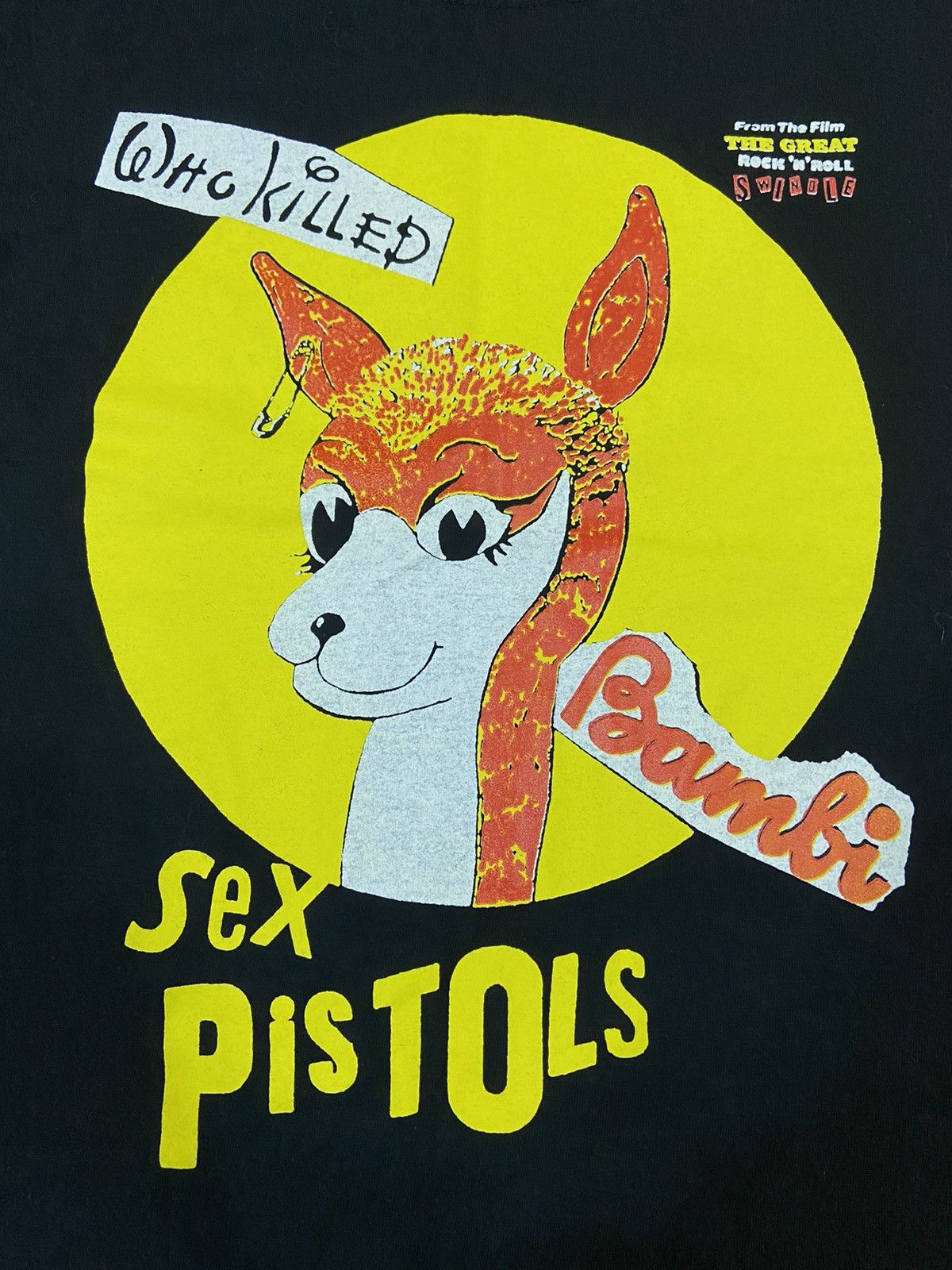 Band Tees SICK🔥Vintage Sex Pistols Who Kill Bambino "Swindle" Shirt Size US S / EU 44-46 / 1 - 2 Thumbnail
