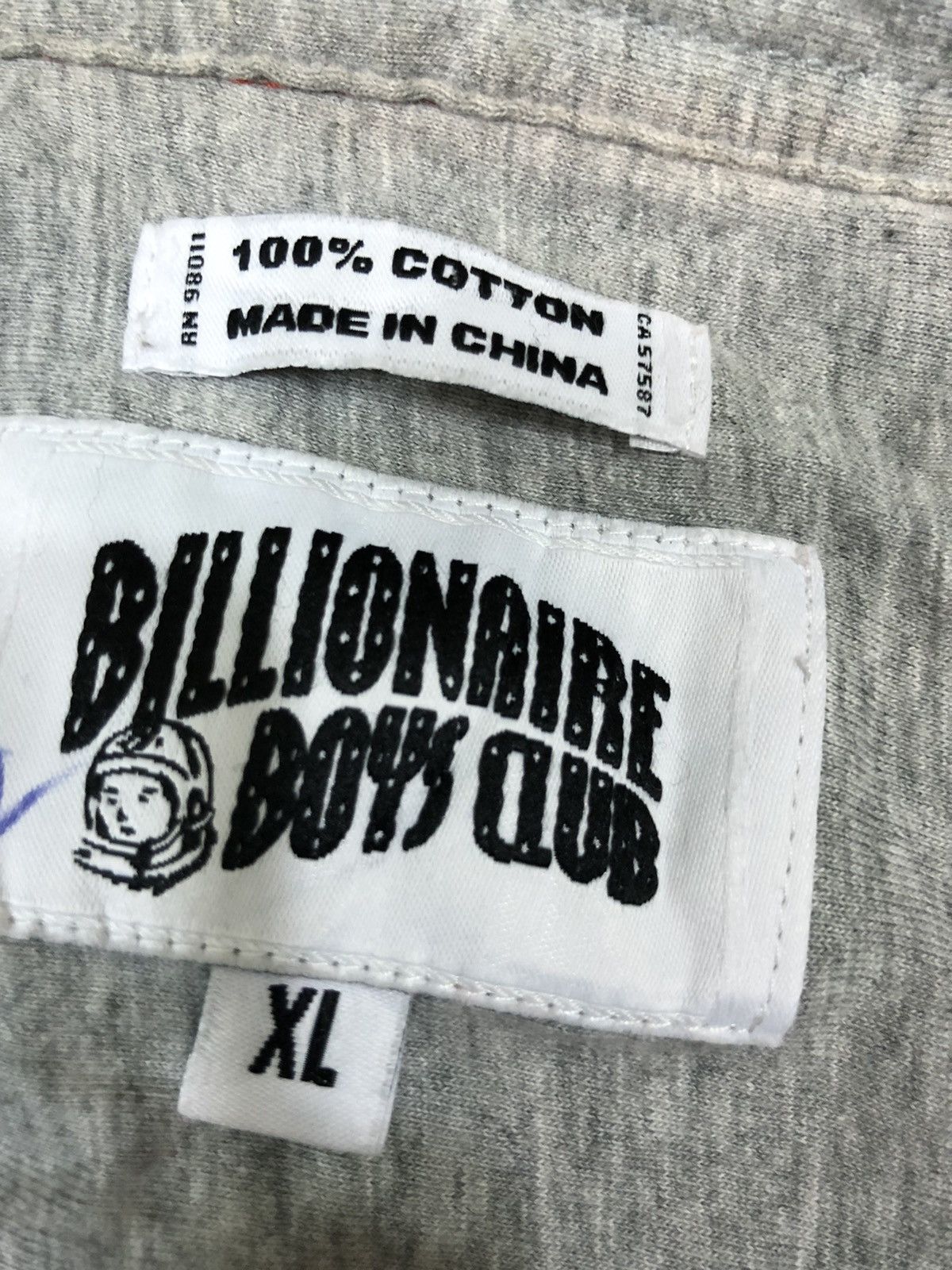 Billionaire Boys Club GRAIL🔥OG BBC Astronaut Logo Spell Out Thick Flannel Jacket Size US XL / EU 56 / 4 - 7 Thumbnail