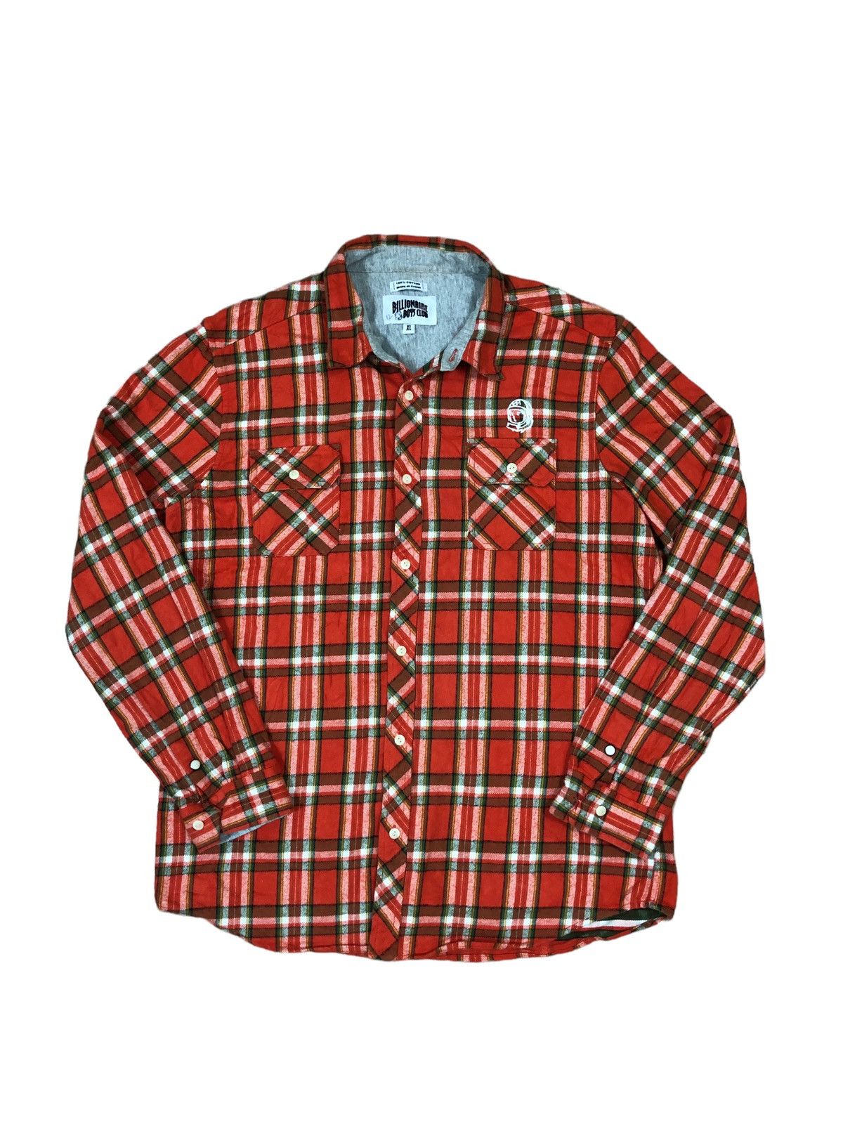 Billionaire Boys Club GRAIL🔥OG BBC Astronaut Logo Spell Out Thick Flannel Jacket Size US XL / EU 56 / 4 - 4 Thumbnail
