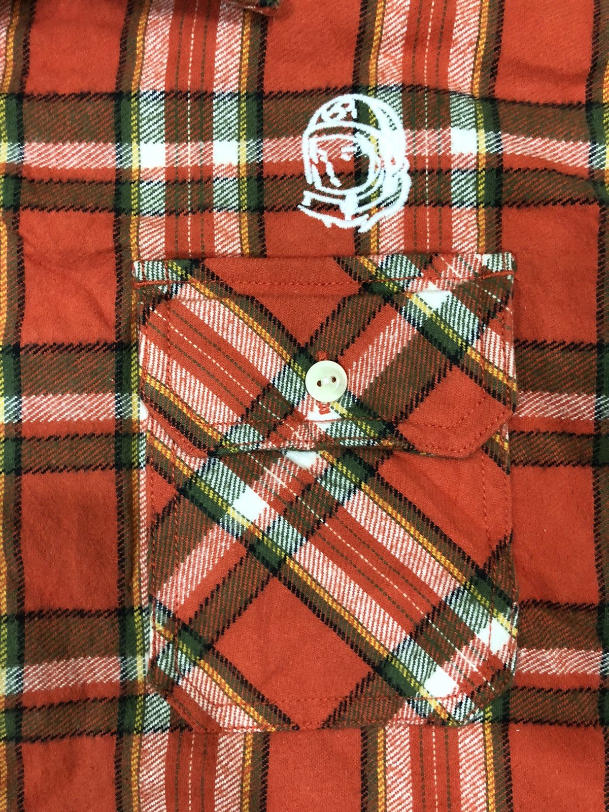 Billionaire Boys Club GRAIL🔥OG BBC Astronaut Logo Spell Out Thick Flannel Jacket Size US XL / EU 56 / 4 - 5 Thumbnail