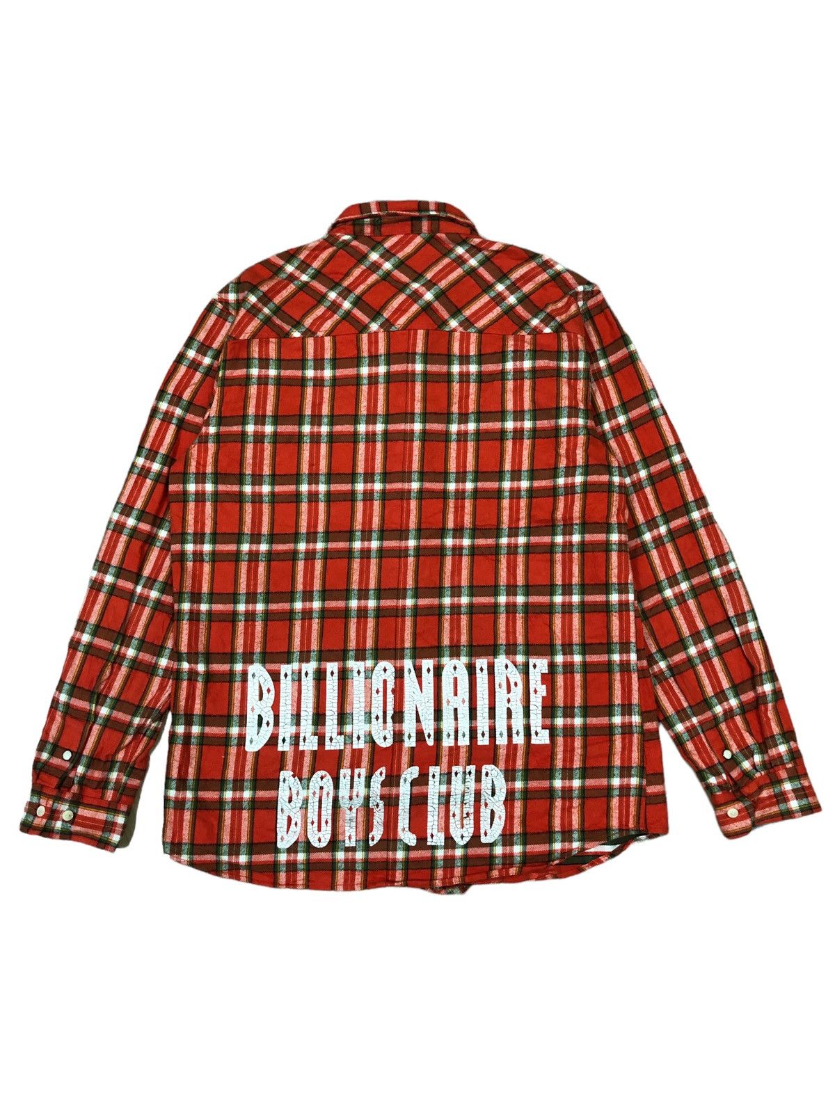 Billionaire Boys Club GRAIL🔥OG BBC Astronaut Logo Spell Out Thick Flannel Jacket Size US XL / EU 56 / 4 - 2 Thumbnail