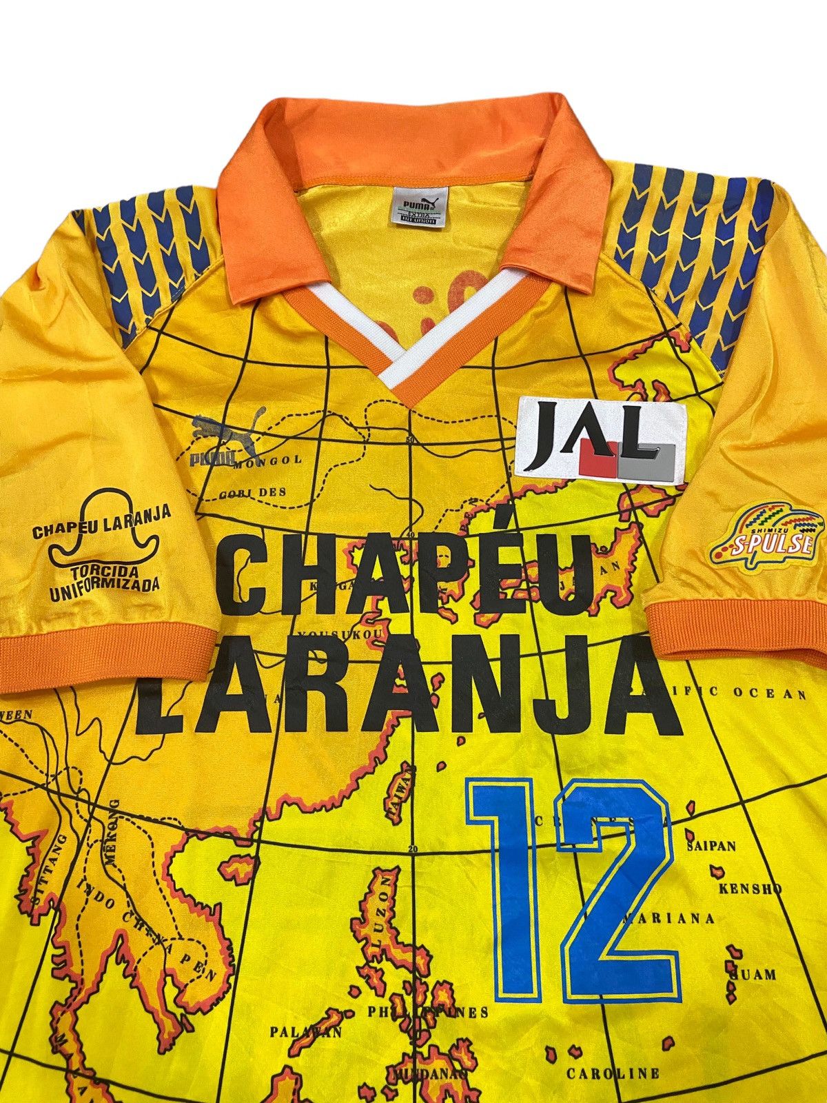 Puma COLLECTORS🔥1992 Shimizu S-Pulse J League Home Jersey Size US M / EU 48-50 / 2 - 1 Thumbnail