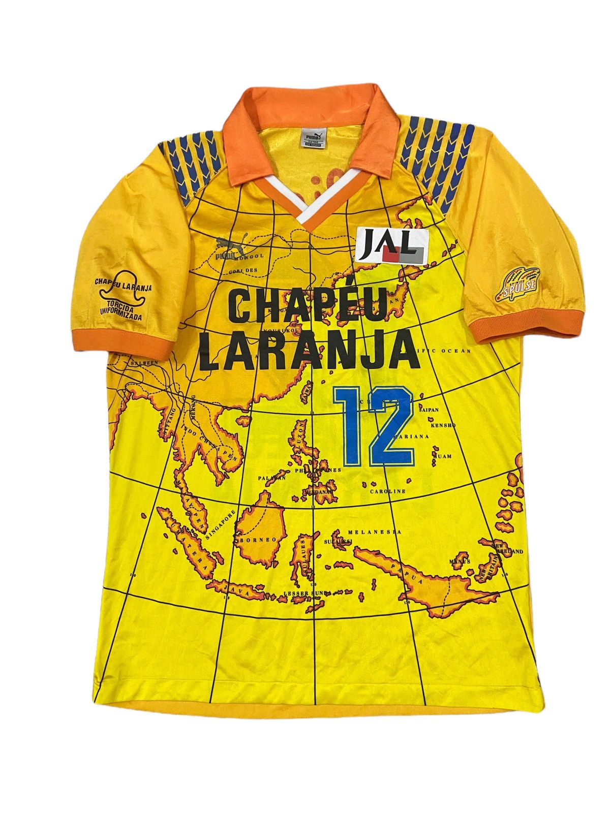 Puma COLLECTORS🔥1992 Shimizu S-Pulse J League Home Jersey Size US M / EU 48-50 / 2 - 2 Thumbnail