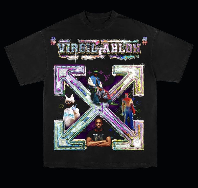 Darien Bruze VIRGIL TRIBUTE TEE BLK Size US M / EU 48-50 / 2 - 6 Thumbnail