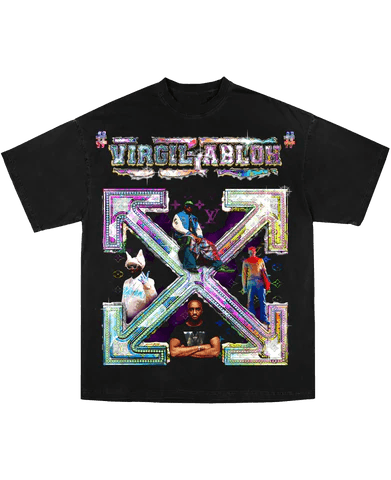 Darien Bruze VIRGIL TRIBUTE TEE BLK Size US M / EU 48-50 / 2 - 1 Thumbnail