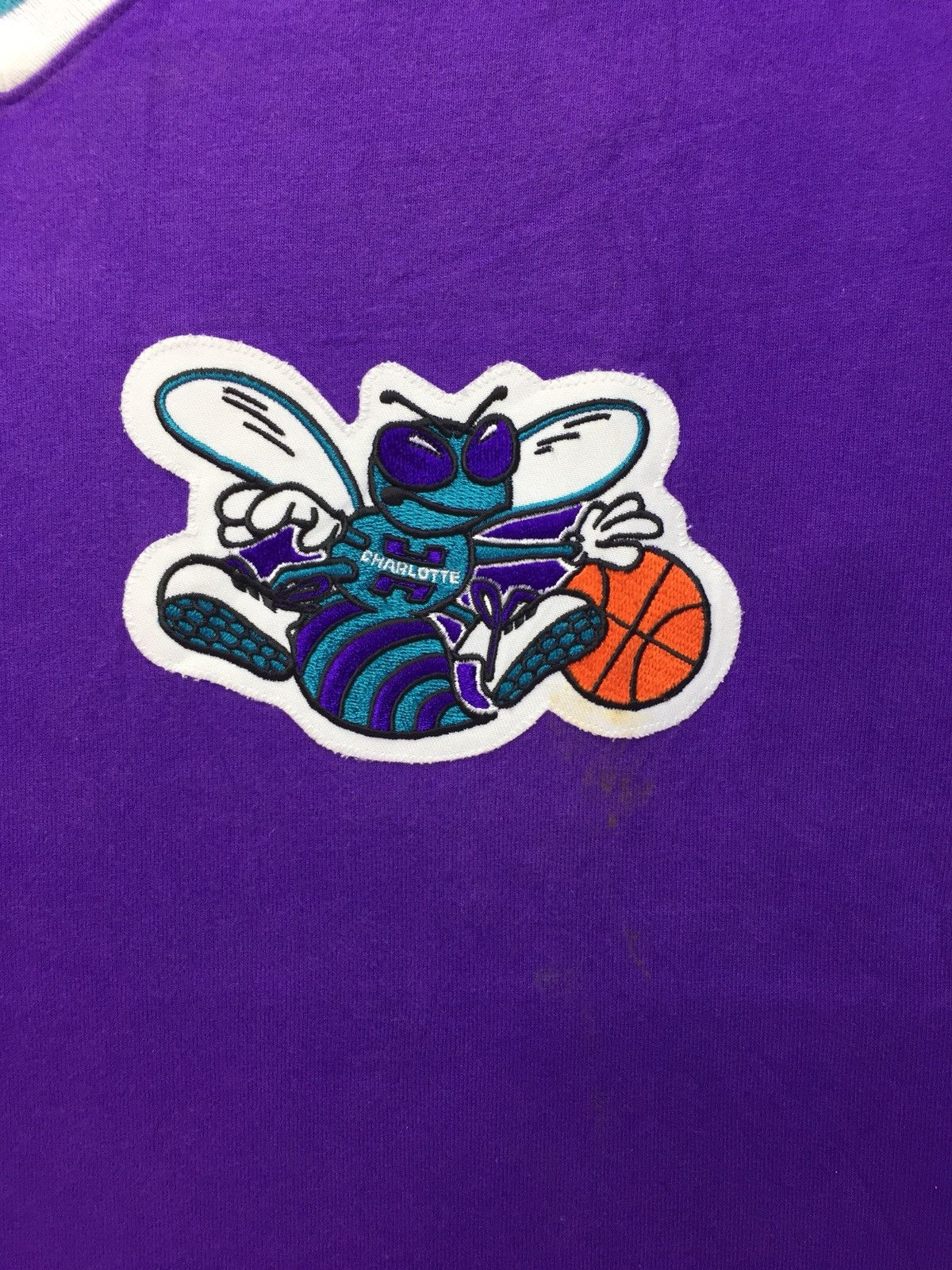 Champion Vintage Charlotte Hornet NBA Shirt Size US M / EU 48-50 / 2 - 6 Thumbnail