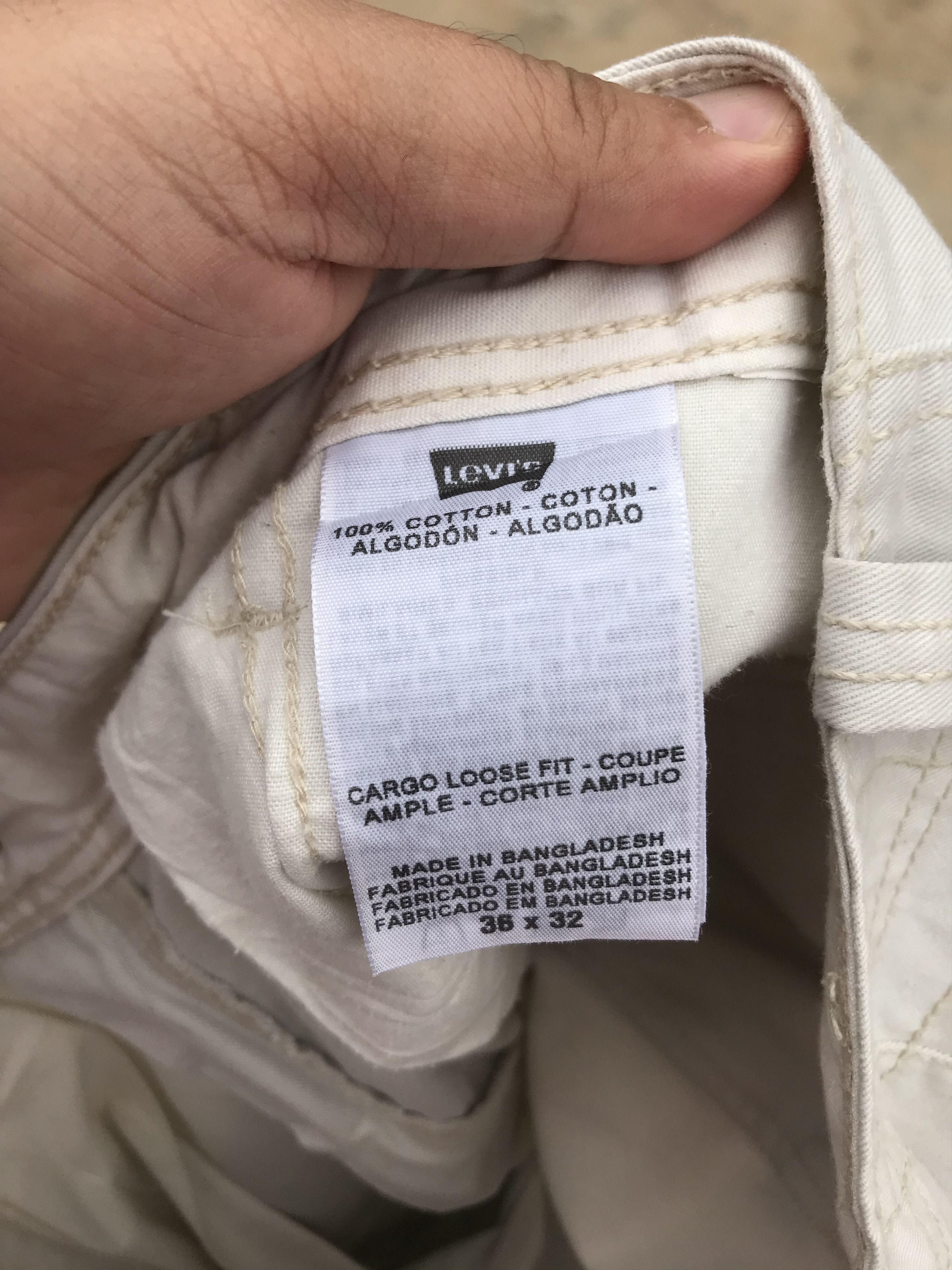Japanese Brand LEVI'S CARGO LOOSE STRAIGT Size US 36 / EU 52 - 9 Thumbnail