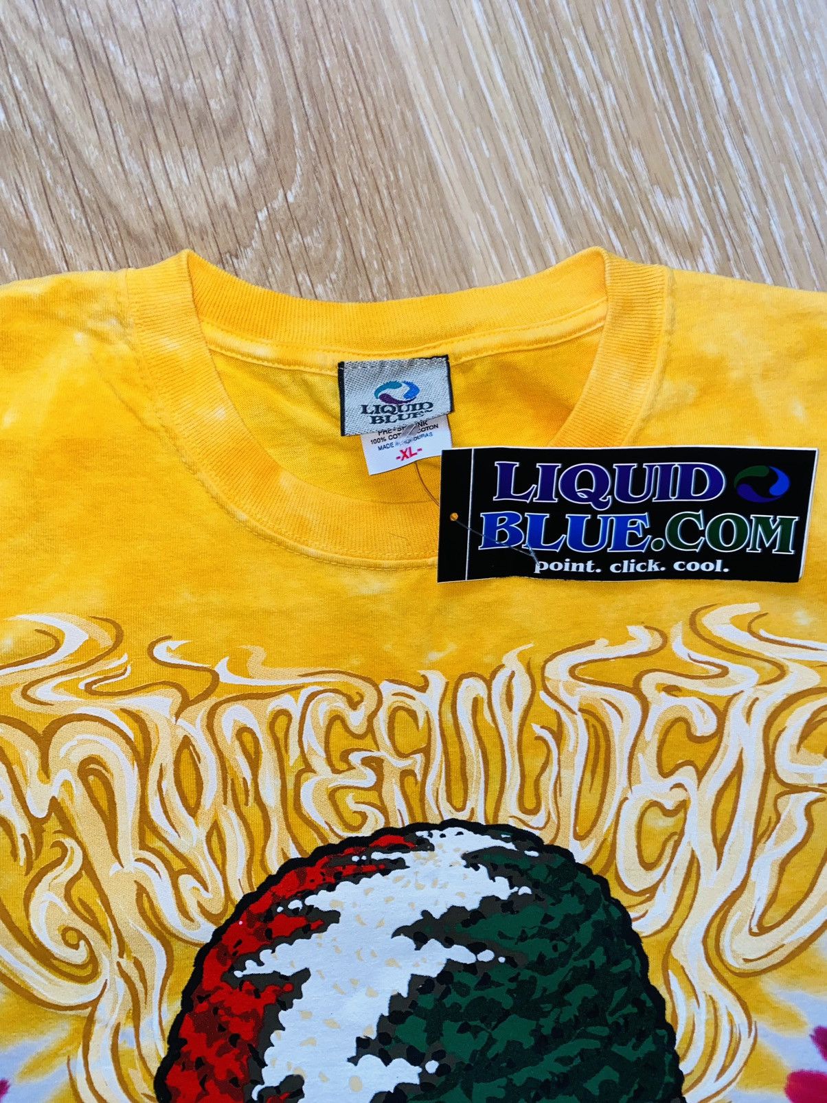 Grateful Dead × Liquid Blue × Vintage LiquidBlue 2003 Rasta DeadDye NikeSB Pleasures Travis Skott Size US XL / EU 56 / 4 - 5 Thumbnail