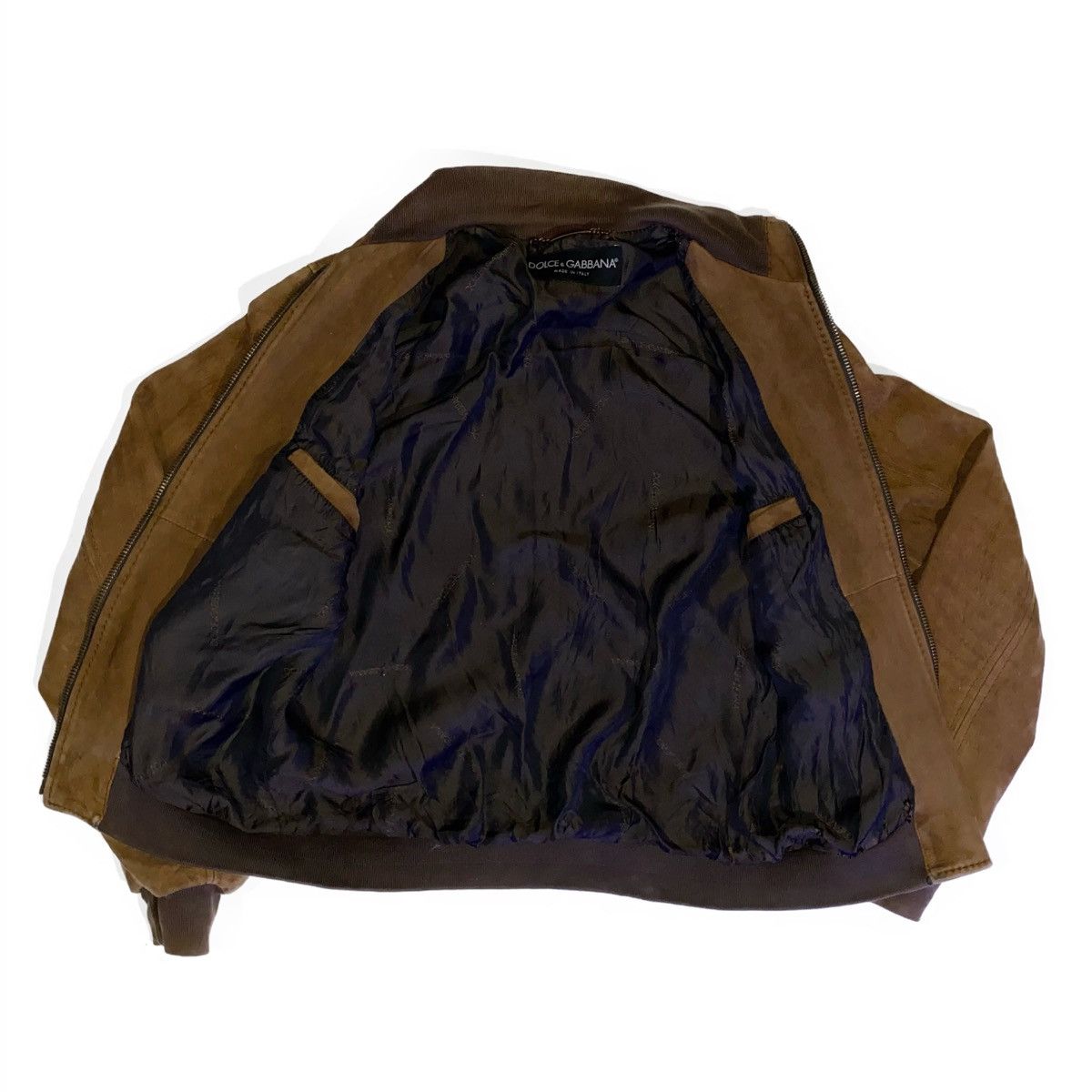 Dolce & Gabbana Vintage Dolce & Gabbana Sheep Leather Jacket Size US S / EU 44-46 / 1 - 4 Thumbnail
