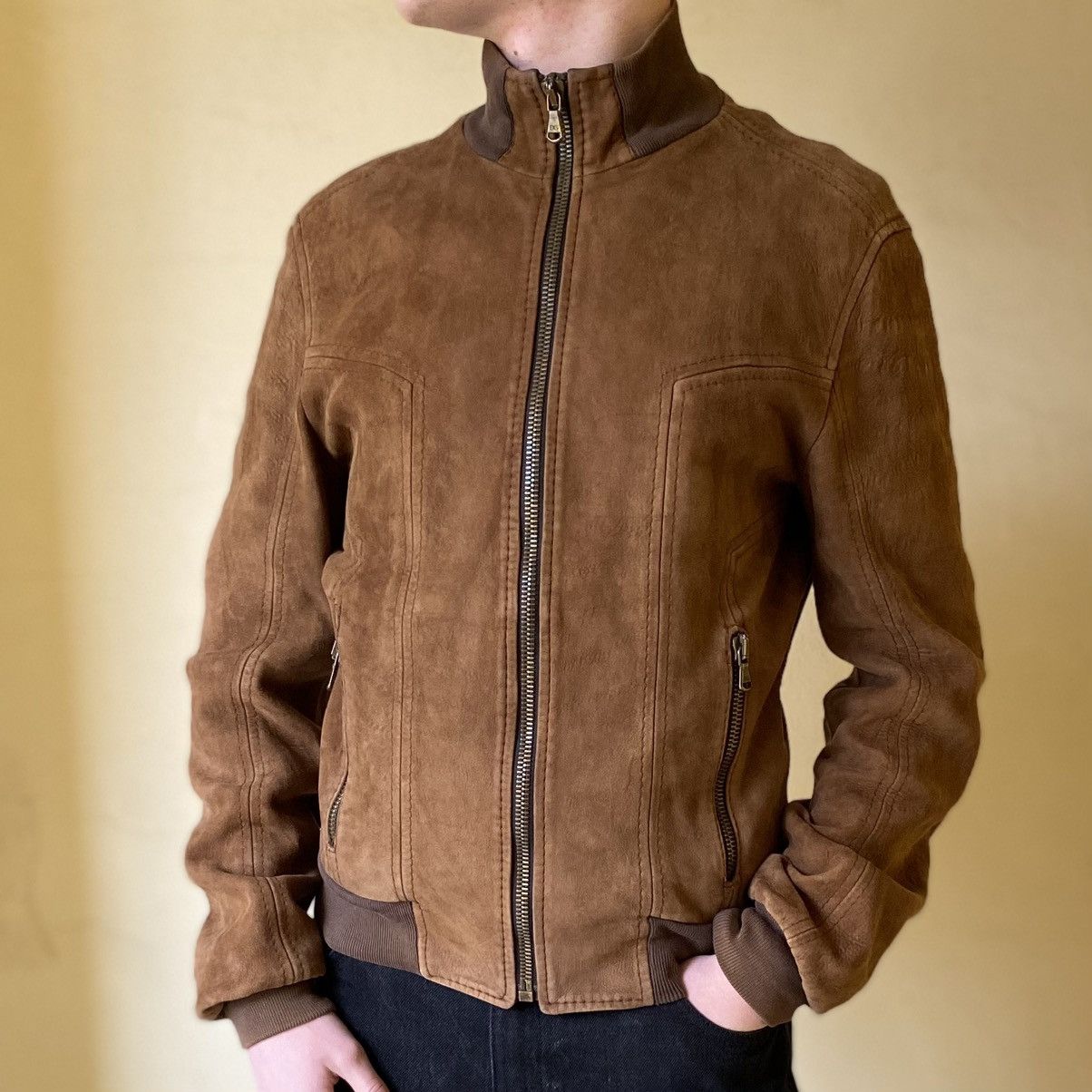 Dolce & Gabbana Vintage Dolce & Gabbana Sheep Leather Jacket Size US S / EU 44-46 / 1 - 1 Thumbnail