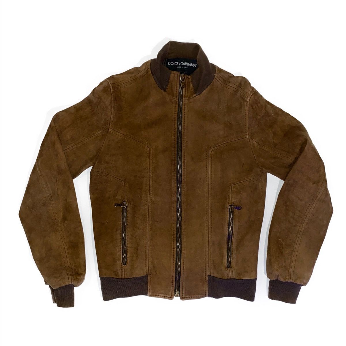 Dolce & Gabbana Vintage Dolce & Gabbana Sheep Leather Jacket Size US S / EU 44-46 / 1 - 2 Thumbnail