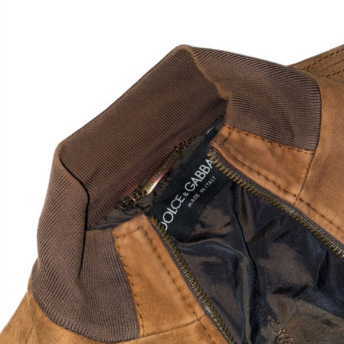 Dolce & Gabbana Vintage Dolce & Gabbana Sheep Leather Jacket Size US S / EU 44-46 / 1 - 3 Thumbnail