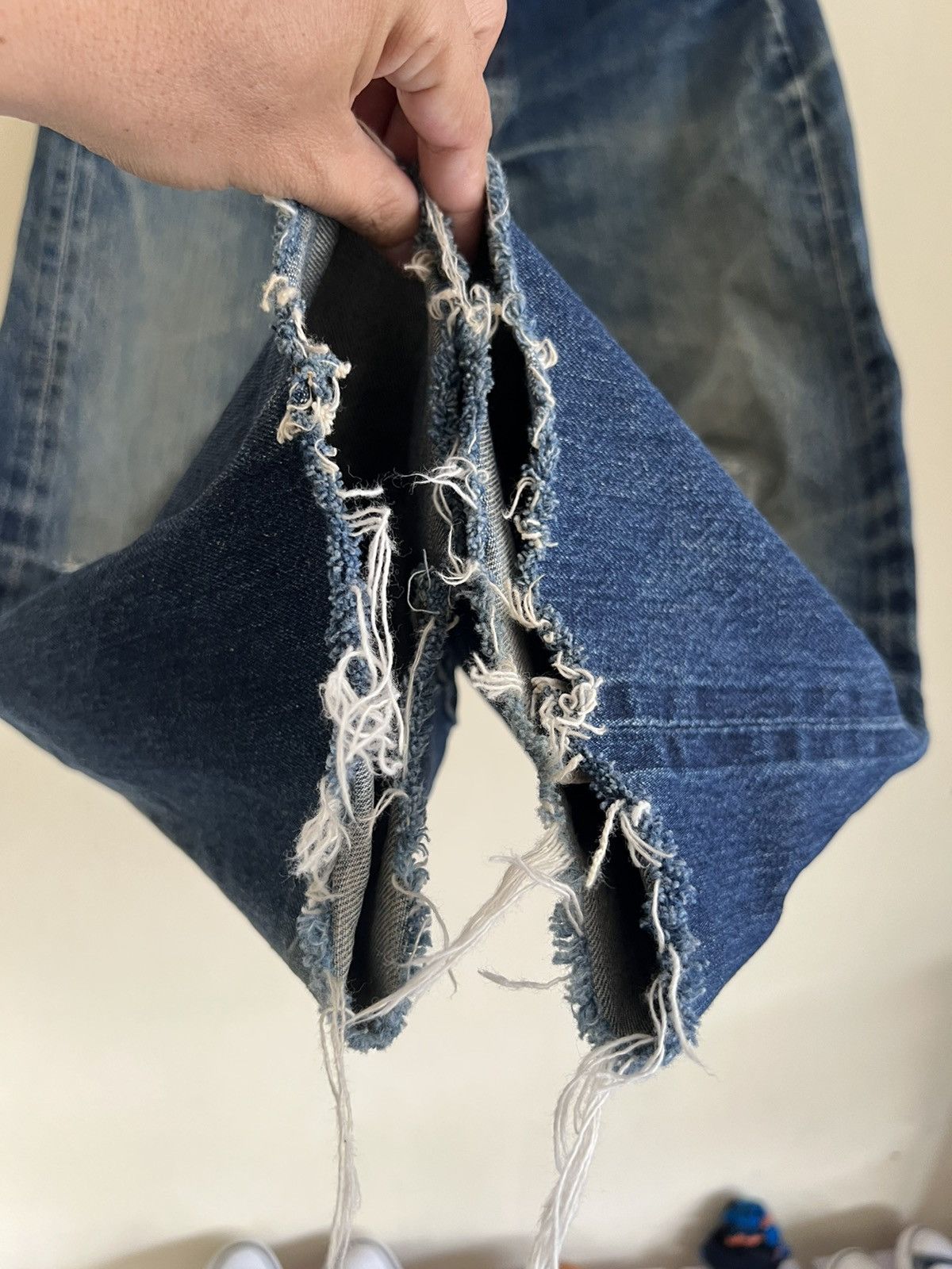 Levi's × Vintage Vintage Made in USA LEVI’S Big E Redline Selvedge Jeans Size US 31 - 9 Thumbnail