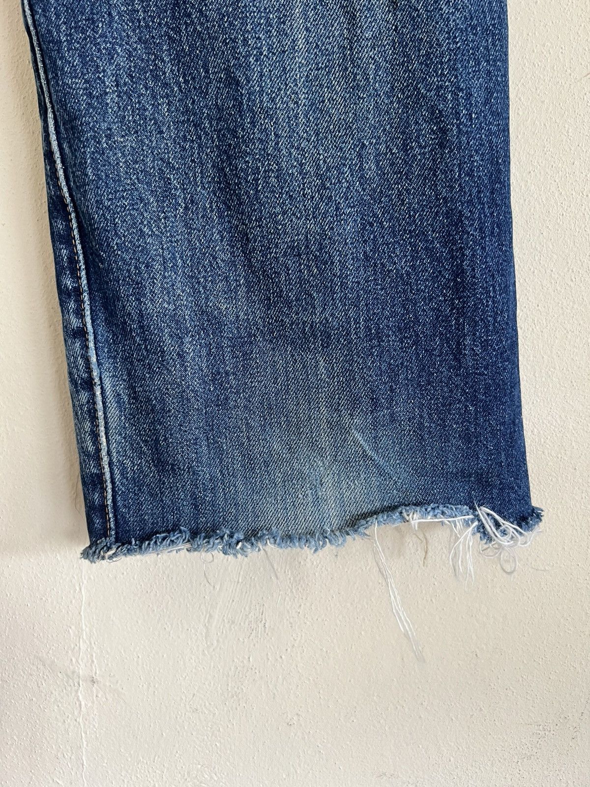 Levi's × Vintage Vintage Made in USA LEVI’S Big E Redline Selvedge Jeans Size US 31 - 12 Thumbnail