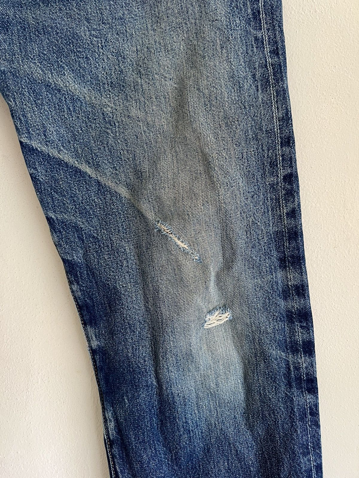 Levi's × Vintage Vintage Made in USA LEVI’S Big E Redline Selvedge Jeans Size US 31 - 5 Thumbnail