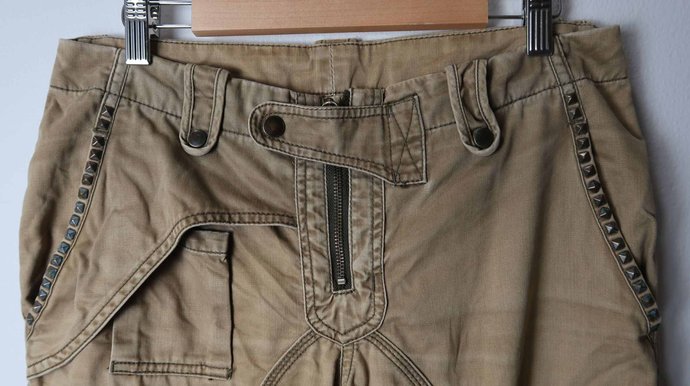 Japanese Brand HALB Multipocket Tactical Bondage Cargo Pants Size US 30 / EU 46 - 8 Thumbnail