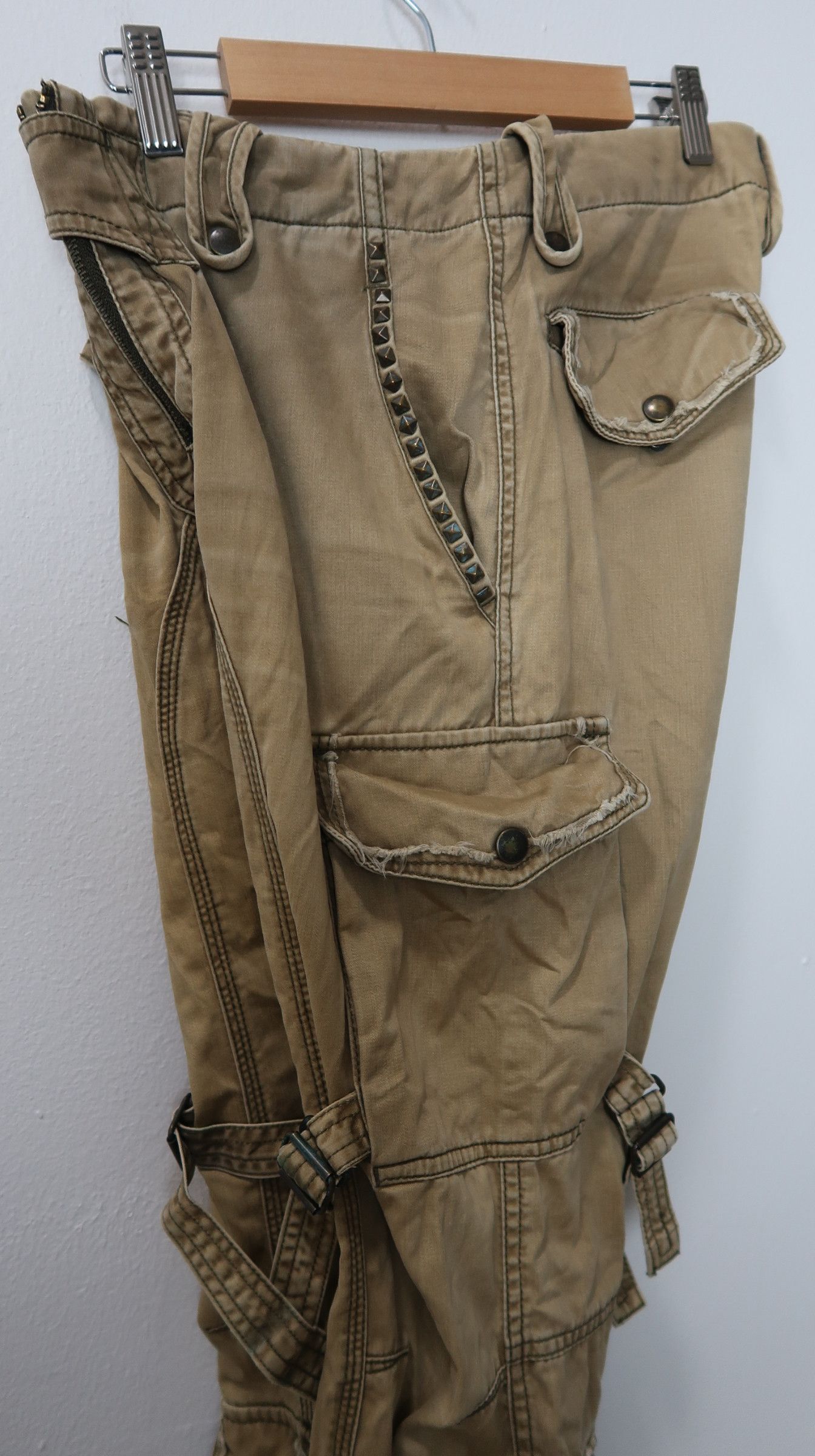 Japanese Brand HALB Multipocket Tactical Bondage Cargo Pants Size US 30 / EU 46 - 21 Thumbnail