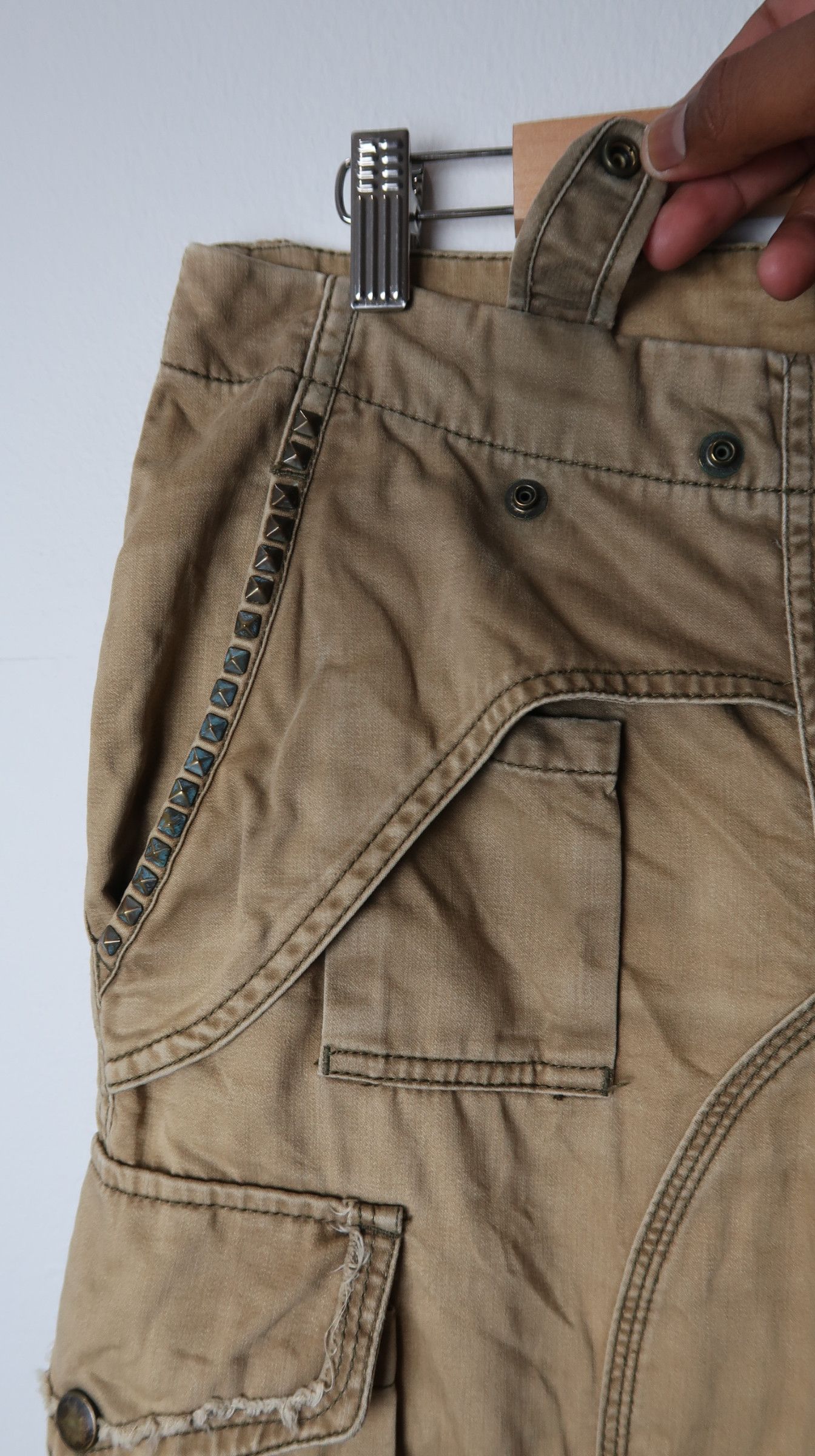 Japanese Brand HALB Multipocket Tactical Bondage Cargo Pants Size US 30 / EU 46 - 10 Thumbnail
