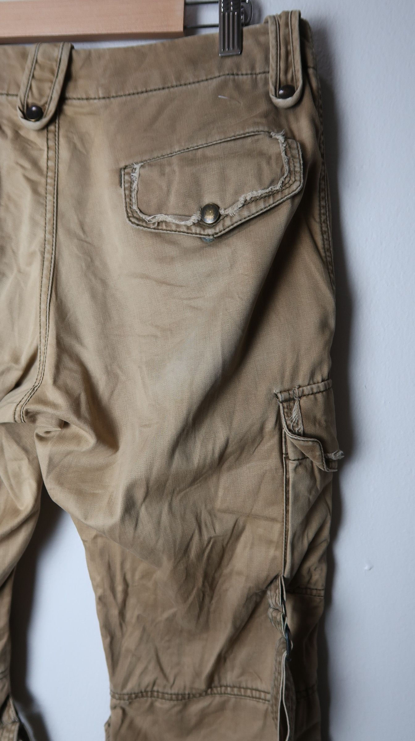 Japanese Brand HALB Multipocket Tactical Bondage Cargo Pants Size US 30 / EU 46 - 16 Thumbnail