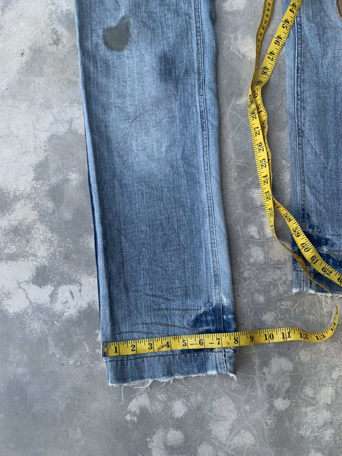 D&G Vintage Multi-Patchers Racing Denim