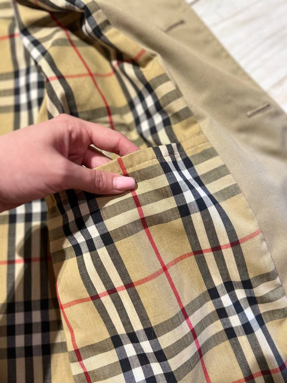 Burberry Vintage Burberrys Trench Coat Nova Check Men Size Long 48 Size US M / EU 48-50 / 2 - 11 Thumbnail