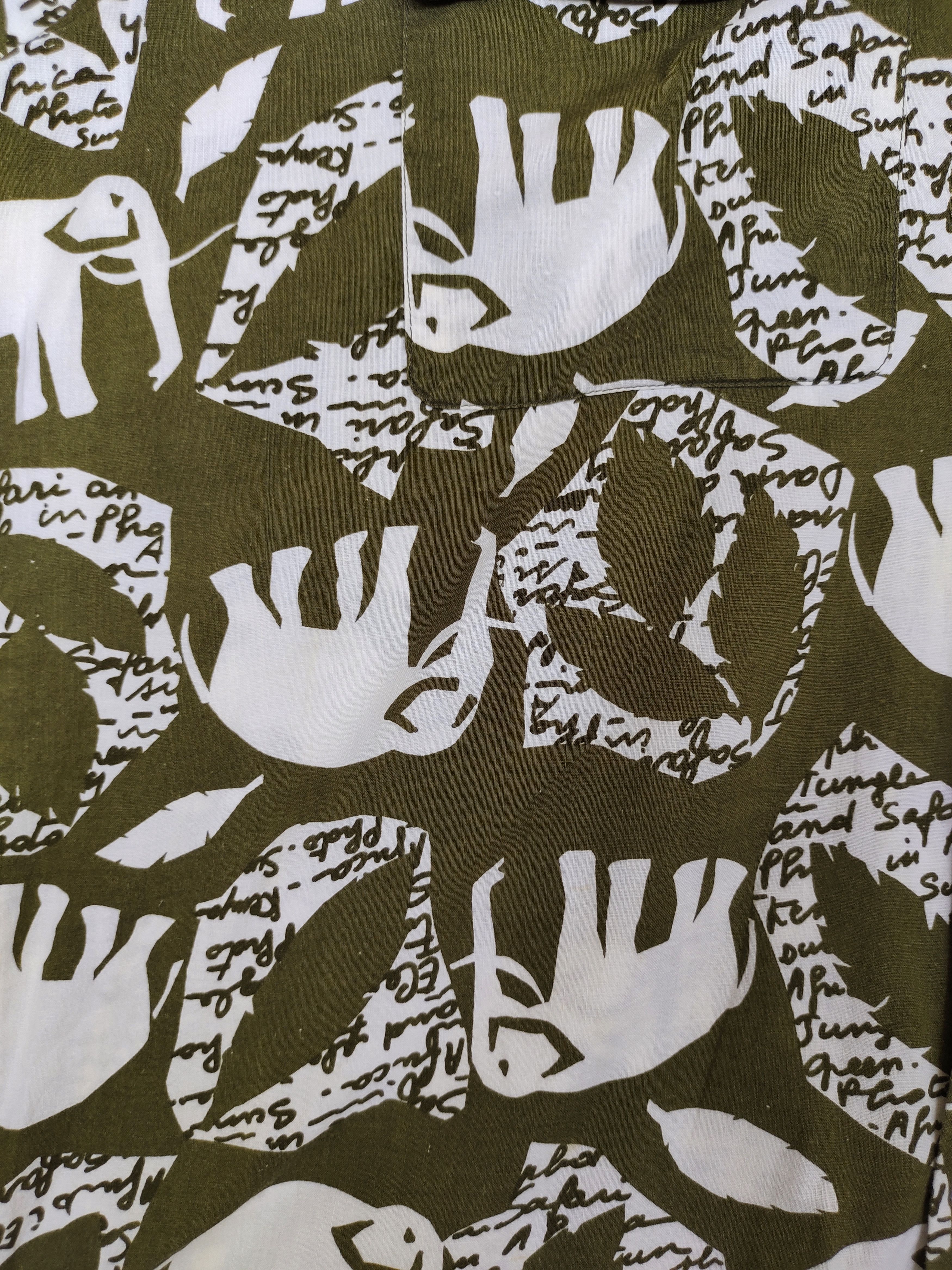 Junko Shimada Junchino By Junko Koshino Elephant Printed Double Pocket Size US L / EU 52-54 / 3 - 3 Thumbnail